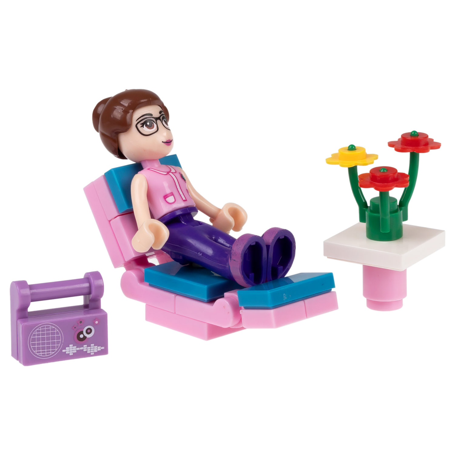 Конструктор 1TOY Blockformers "Веселые подружки", 6 видов