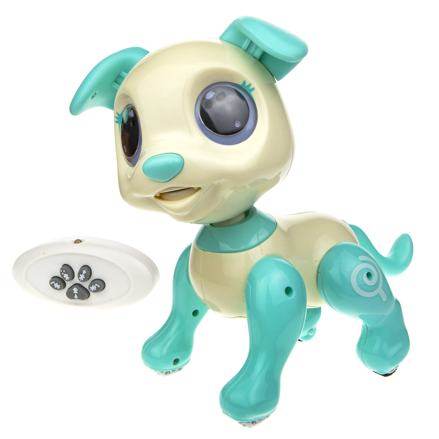 Интерактивная игрушка 1TOY Robo Pets Щенок на ИК управлении, свет, звук