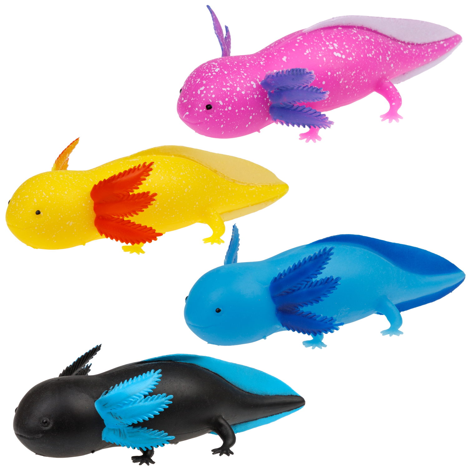 Игрушка-антистресс 1TOY Крутой замес «Аксолотль», в ассортименте