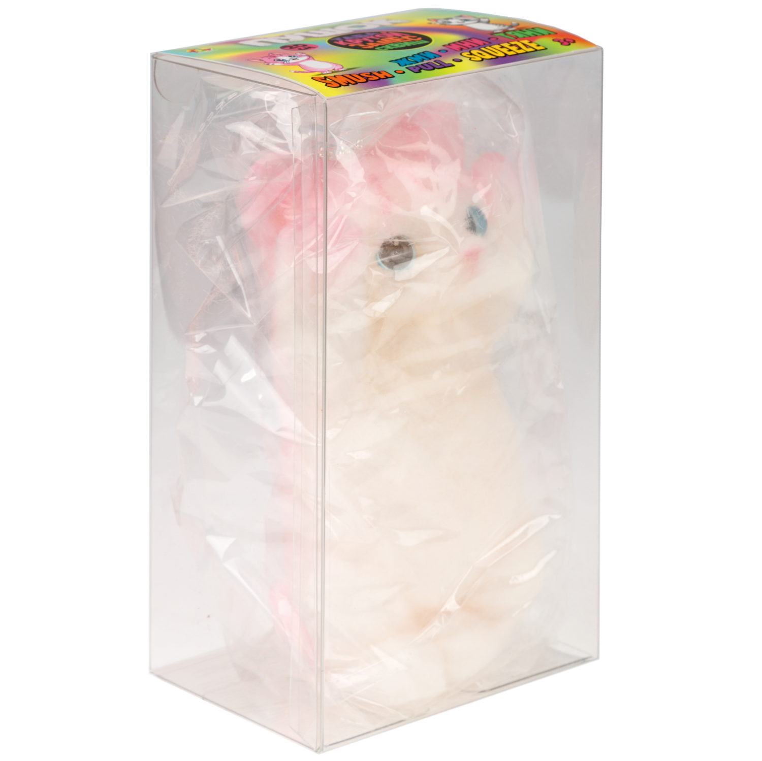 Таба сквиш 1TOY Крутой замес Пушок Кот, 20х10 см