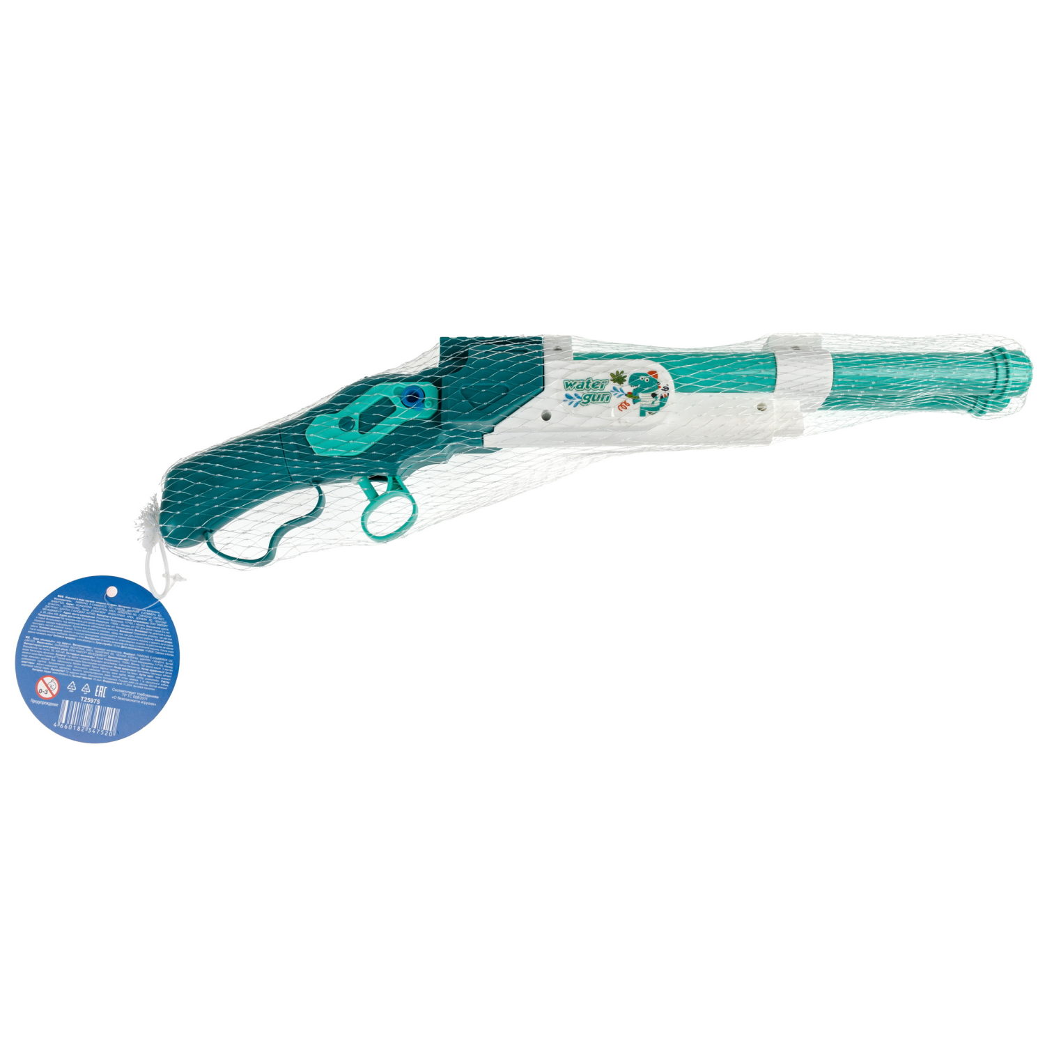 Водный пистолет 1TOY Аквамания, 39х11х4,6 см