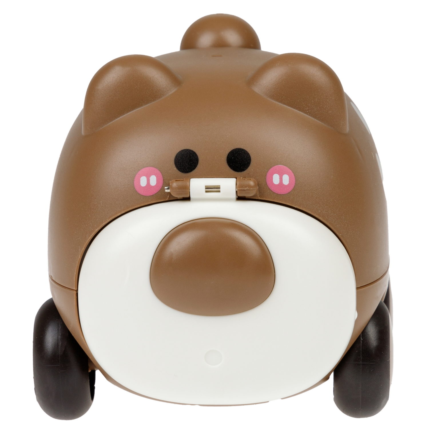 Медведь игрушка-катапульта с детёнышем 1TOY УБЕГАЙ-КА