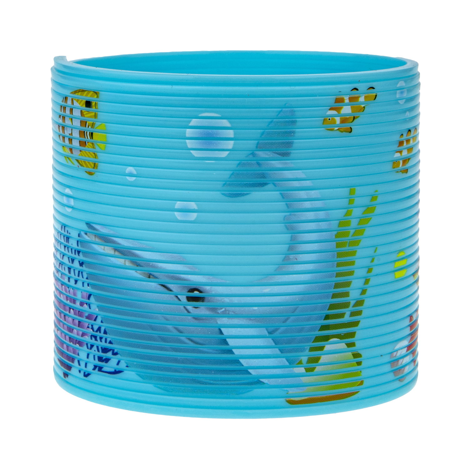 1TOY пружинка Радуга-Дуга морские обитатели, 4 вида в ассортименте