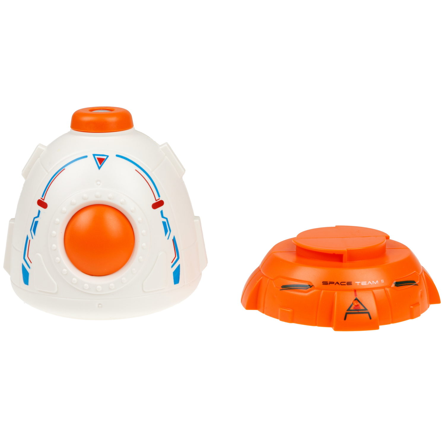 1TOY SPACE TEAM II спускаемый аппарат, в комплекте 3 космонавта, световые эффекты