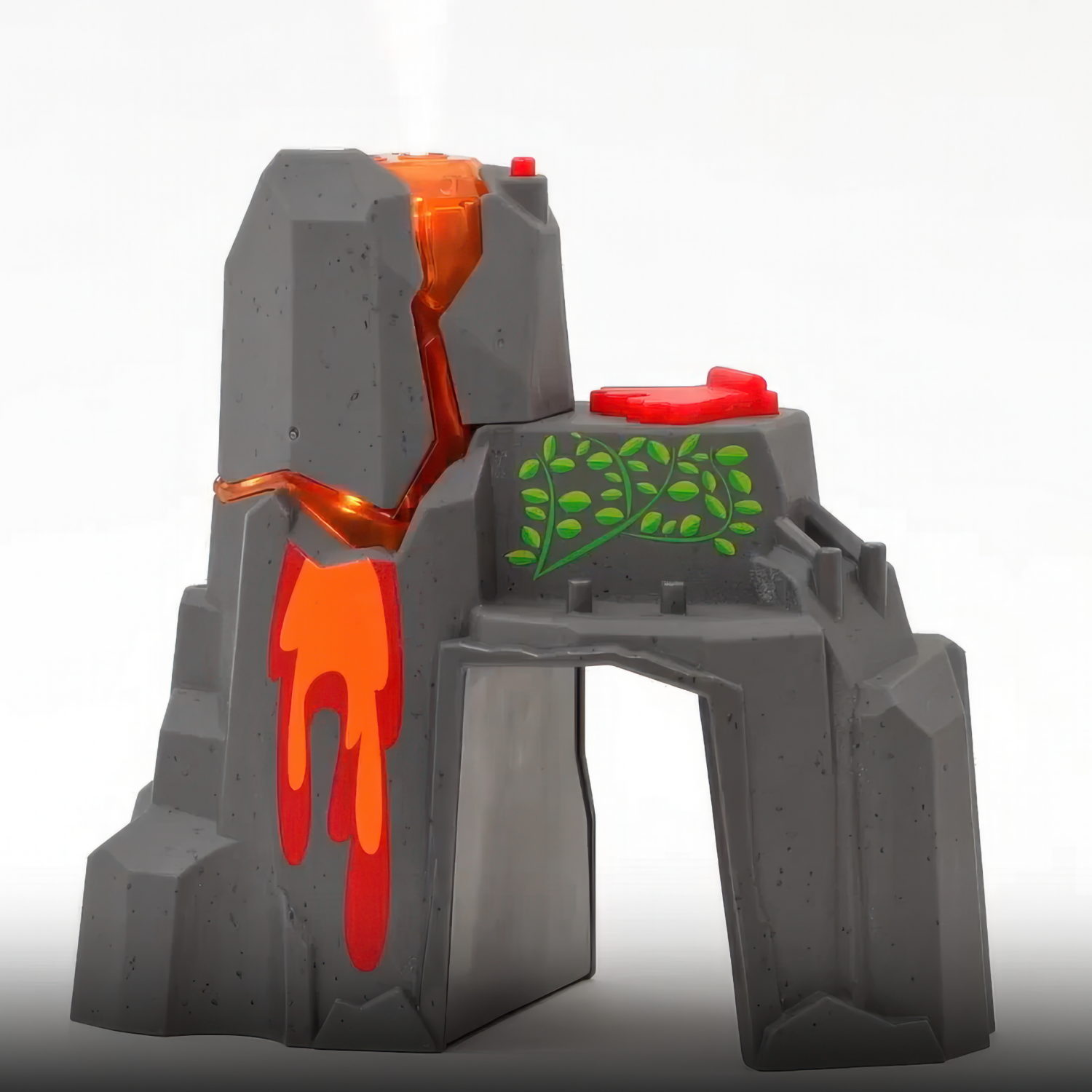 Динозавр и извергающийся вулкан BRIO со светом, звуком, паром, для деревянной железной дороги