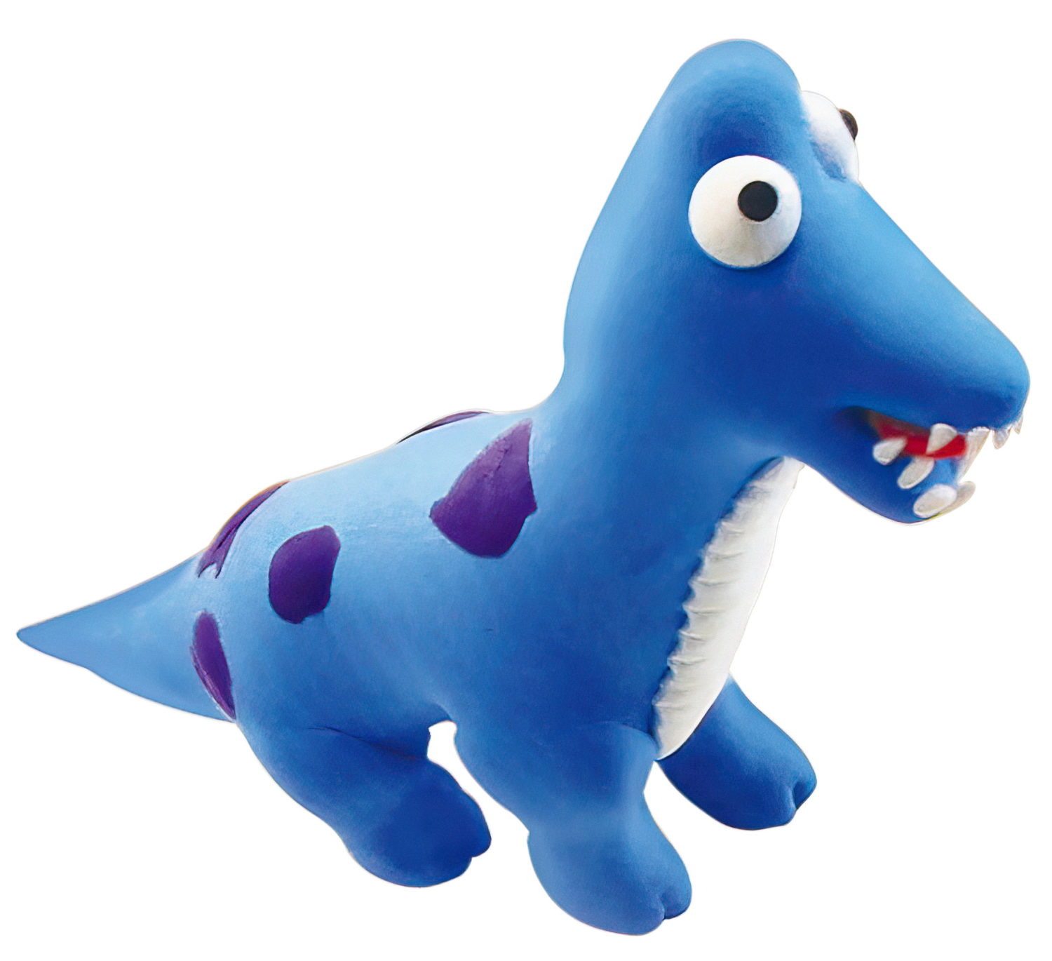 Набор Реконструктор "Бронтозавр", скелет динозавра + лёгкий пластилин, 6 цветов