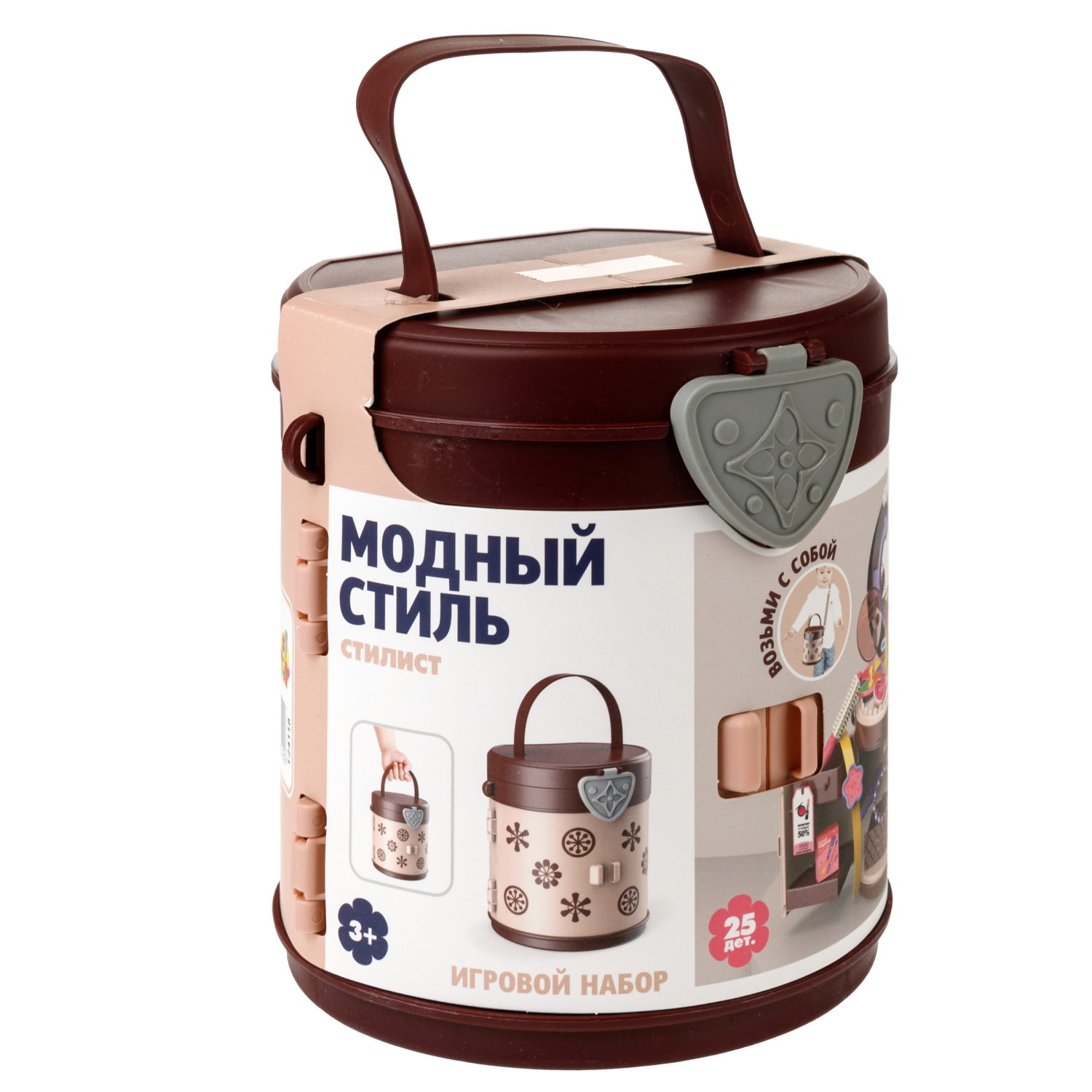 1TOY Модный стиль "Стилист" игровой набор в сумке, 25 предметов