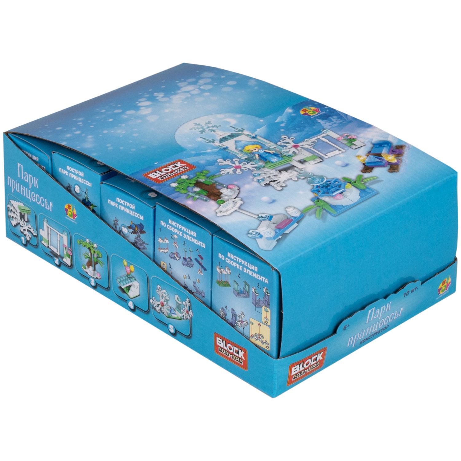 1TOY конструктор Blockformers "Парк принцессы", в ассортименте 10 видов