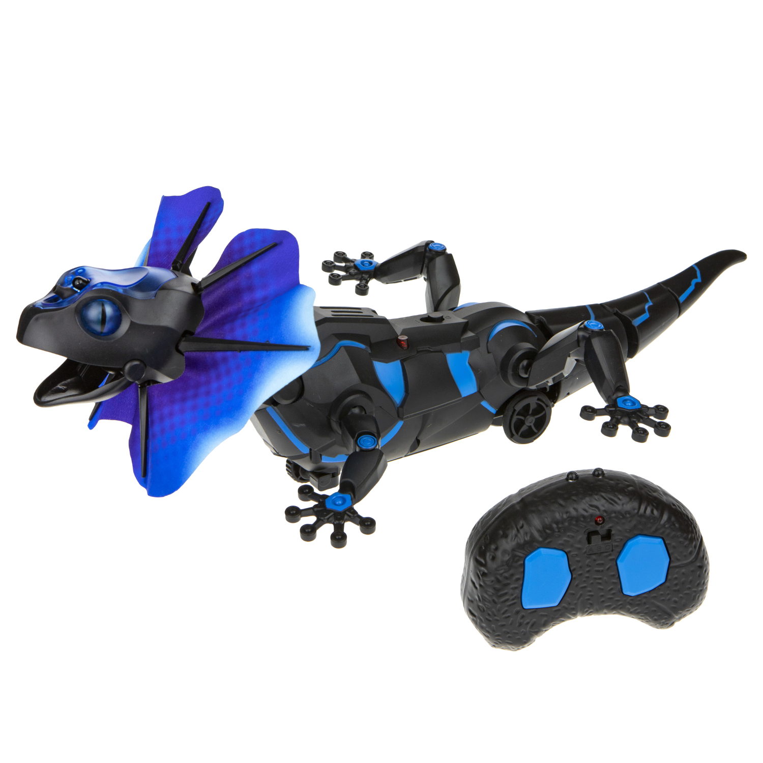 Интерактивная игрушка 1TOY Робо-Ящерица на ИК управлении со световыми эффектами