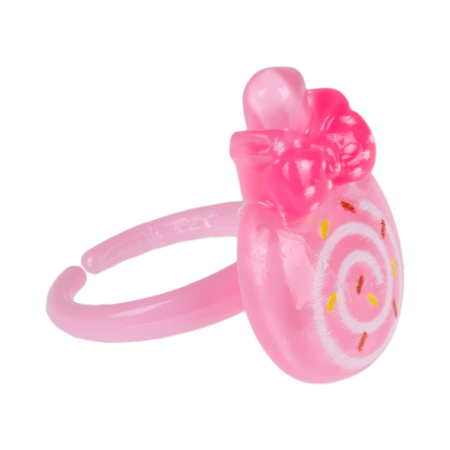 Детский лак для ногтей Lukky peel-off перламутровый с блестками, 2 мл