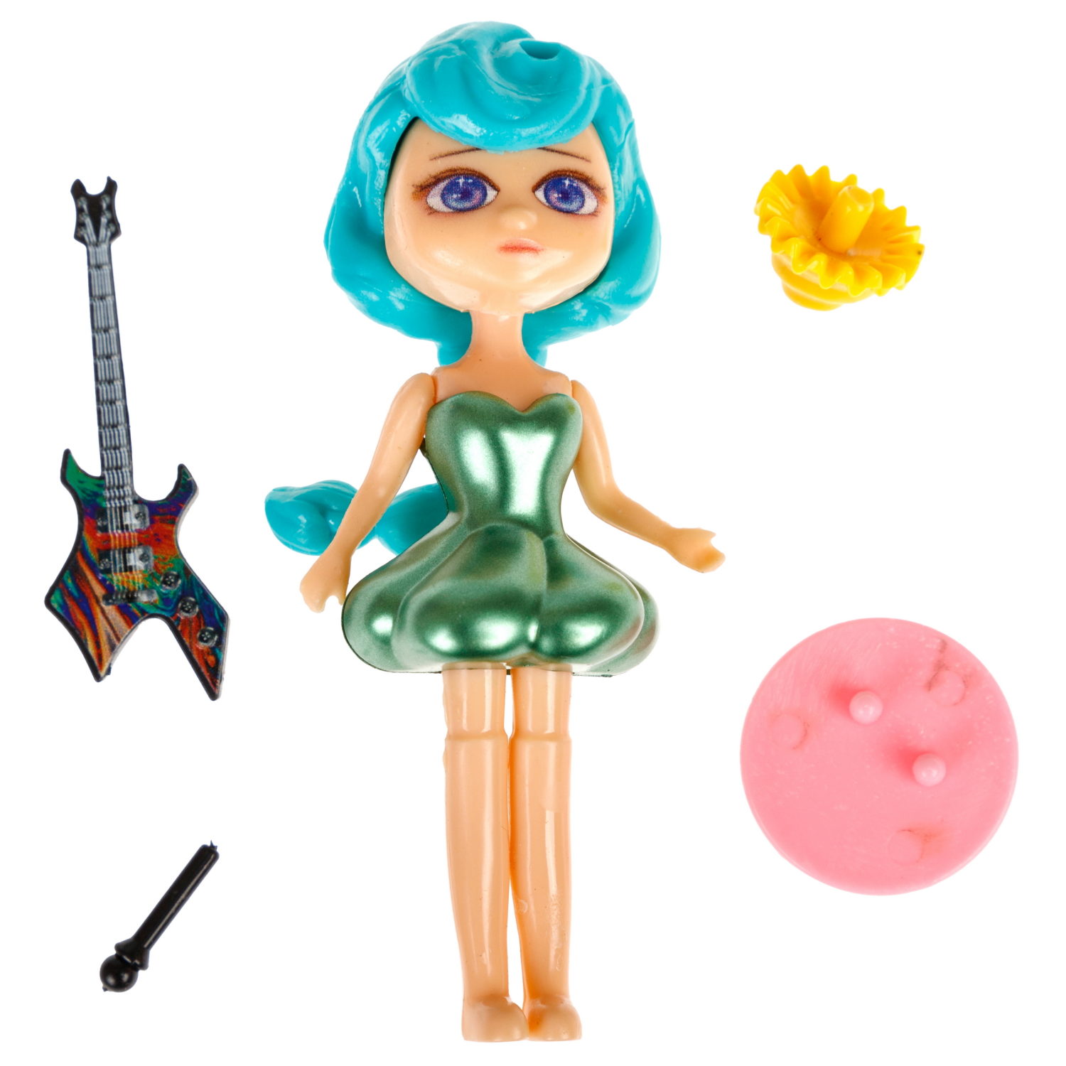 Кукла 1TOY K-POP Girls band с музыкальными инструментами, 30 видов в ассортименте