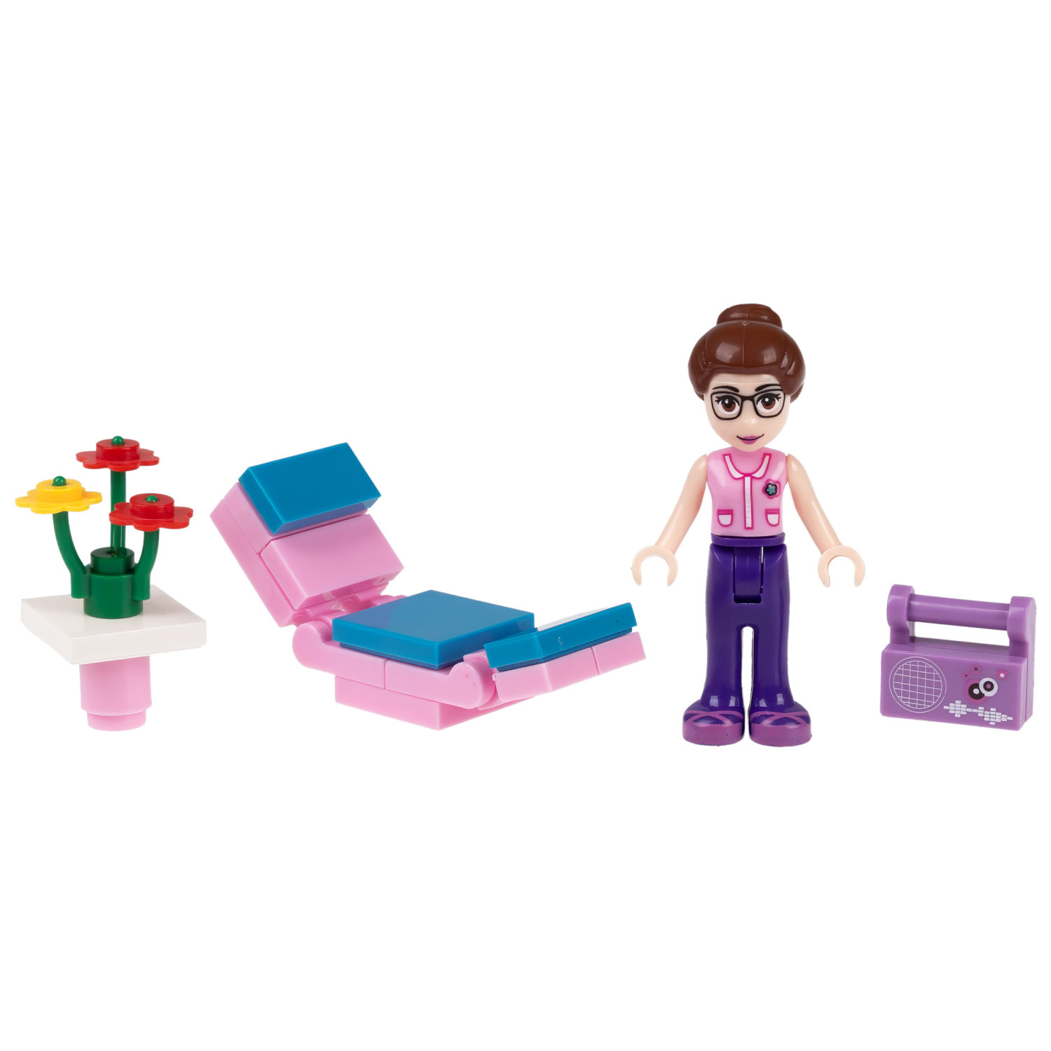 Конструктор 1TOY Blockformers "Веселые подружки", 6 видов