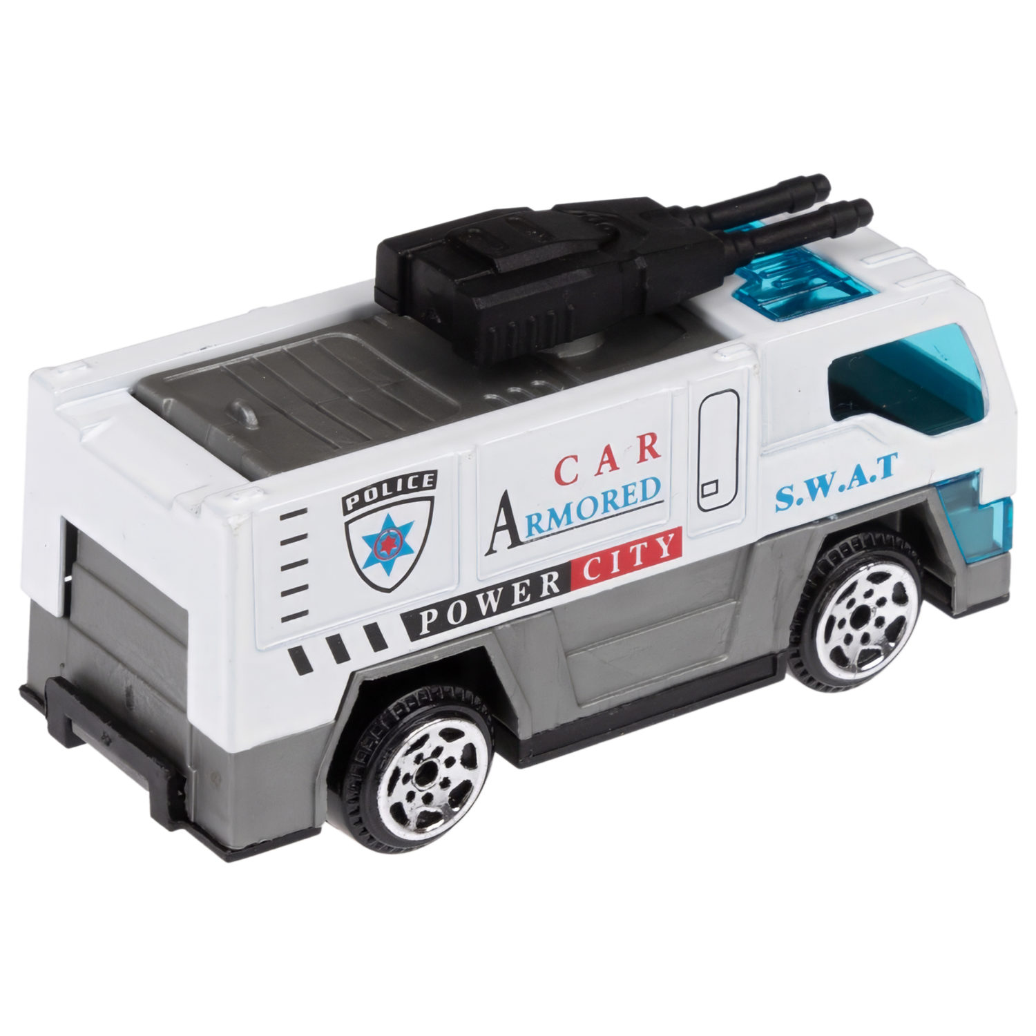 1toy Экстренные службы металлическая машинка 1:64 блистер, в асс. 12 шт.