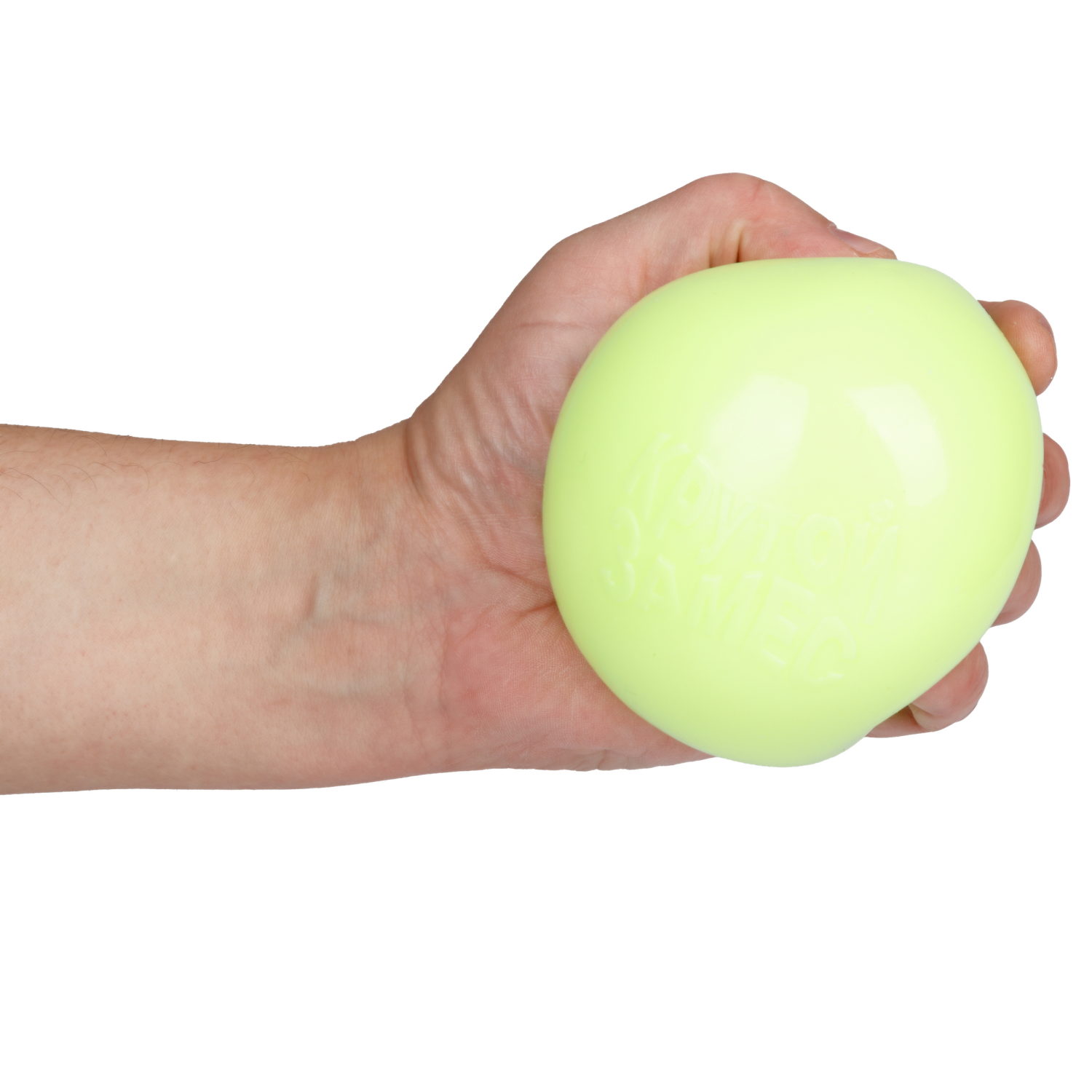 Игрушка-антистресс 1TOY Крутой замес Залиплющ, Плюшар, 10 см, зеленый