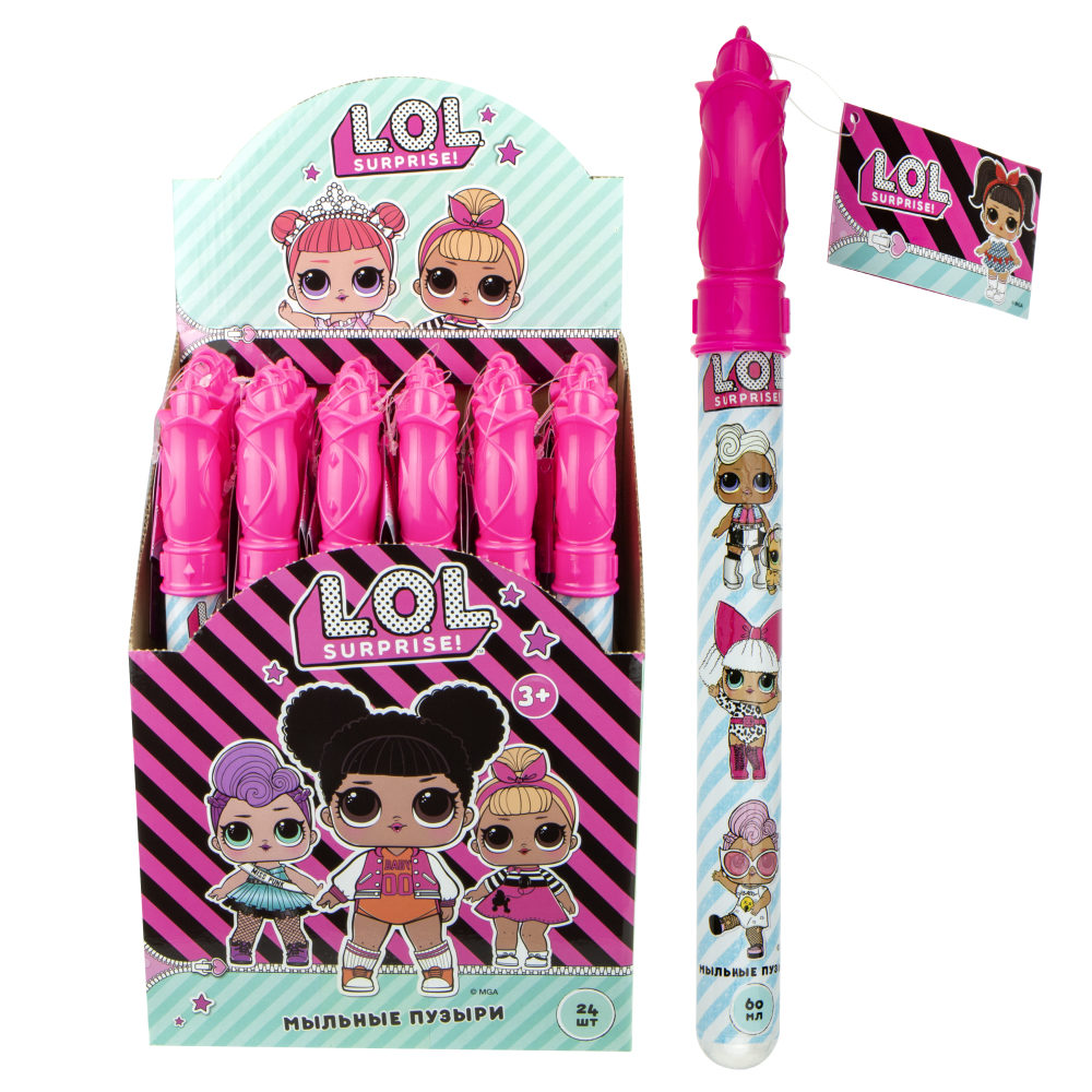 LOL, мыл.пуз., колба в термоплёнке, 60 мл., д/б