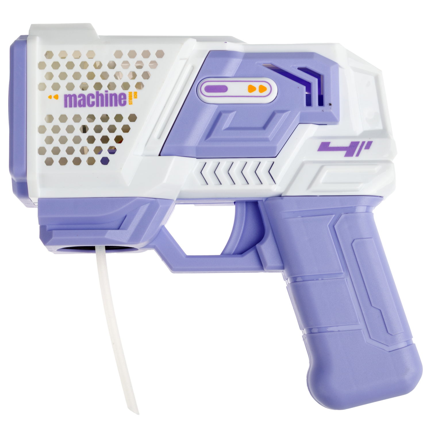 1toy Мы-шарики! игрушка для пуск. мыл. пуз. на бат. Бластер 15*16 см со свет эфф, 1* 90 мл, коробка, фиолет