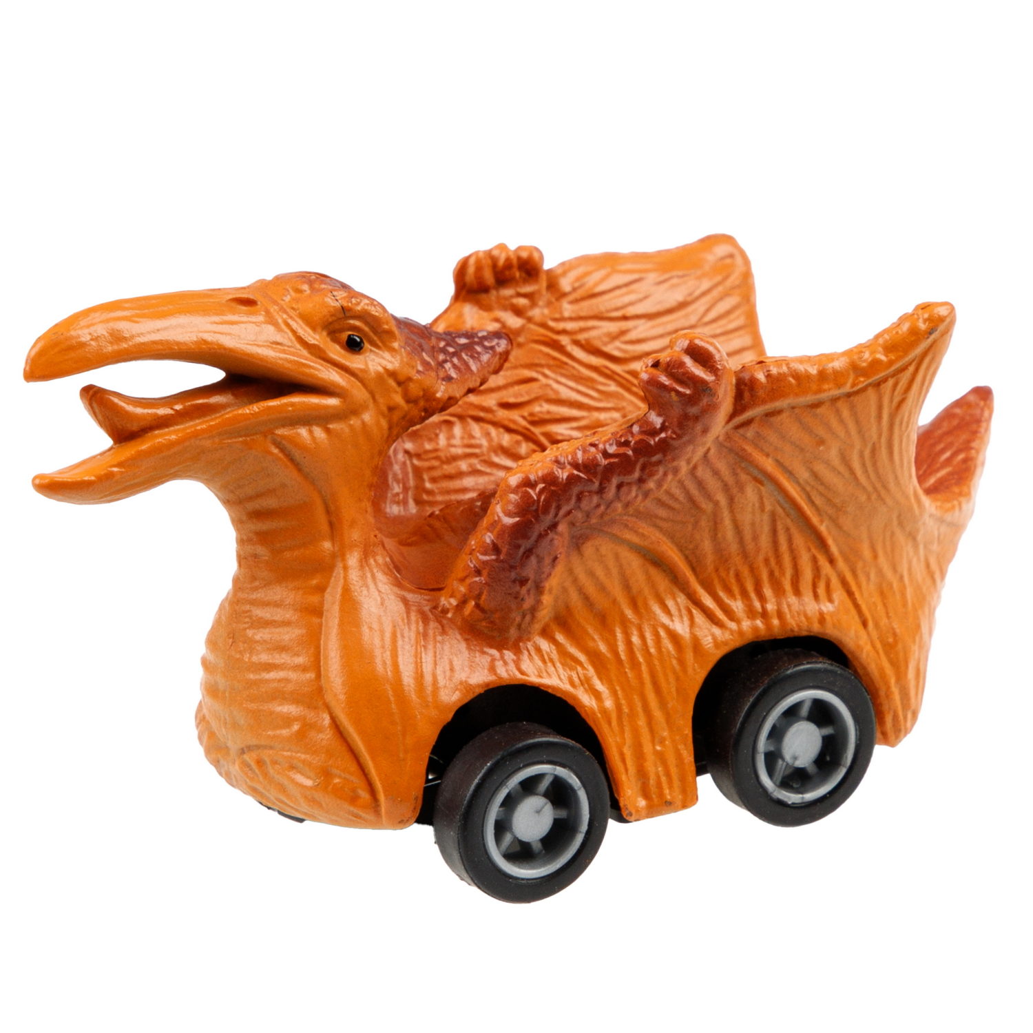 Игрушка для малышей 1TOY Покатушки, динозавр с инерционным механизмом