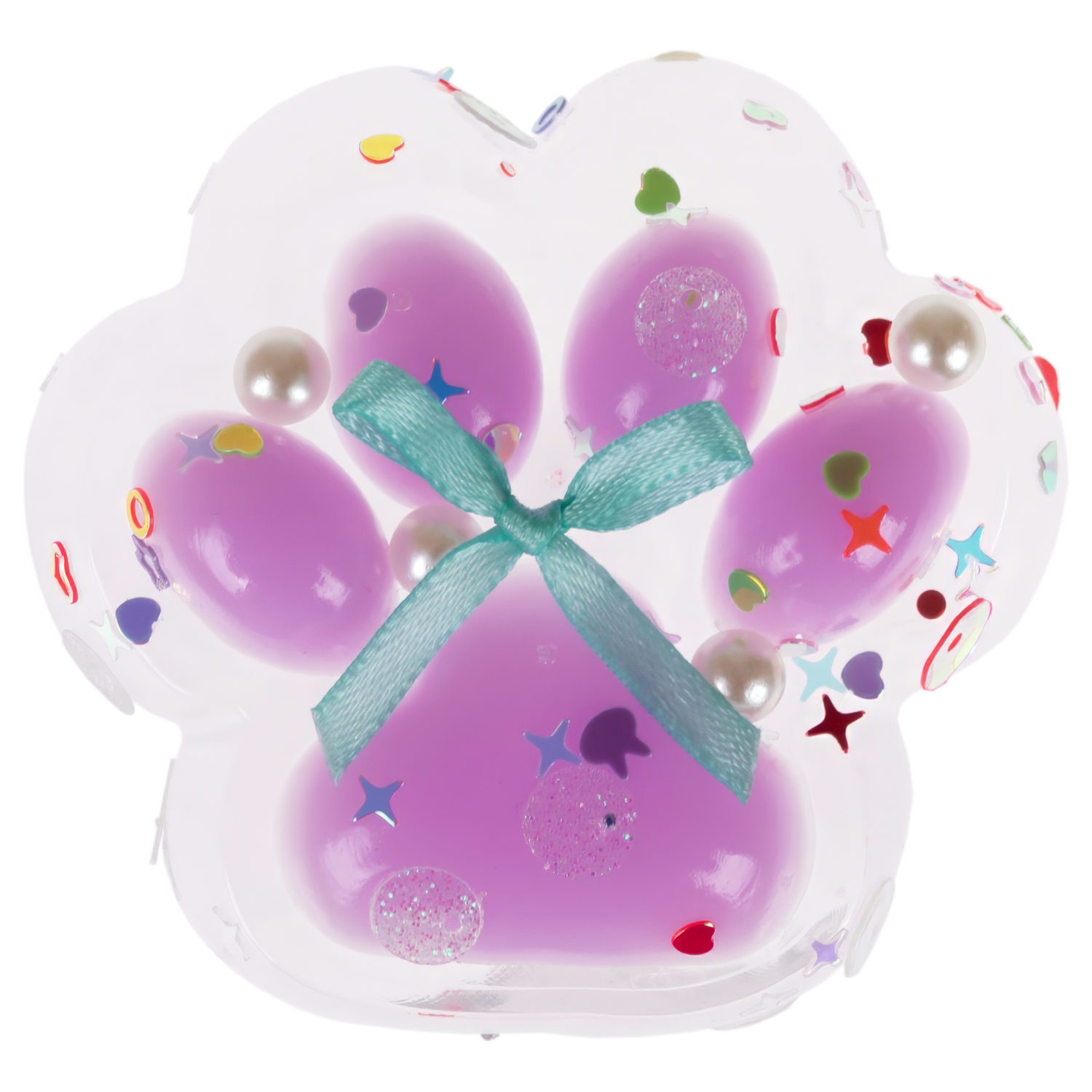 Таба лапа прозрачная 1TOY Крутой замес, 6,5х3 см, в ассортименте