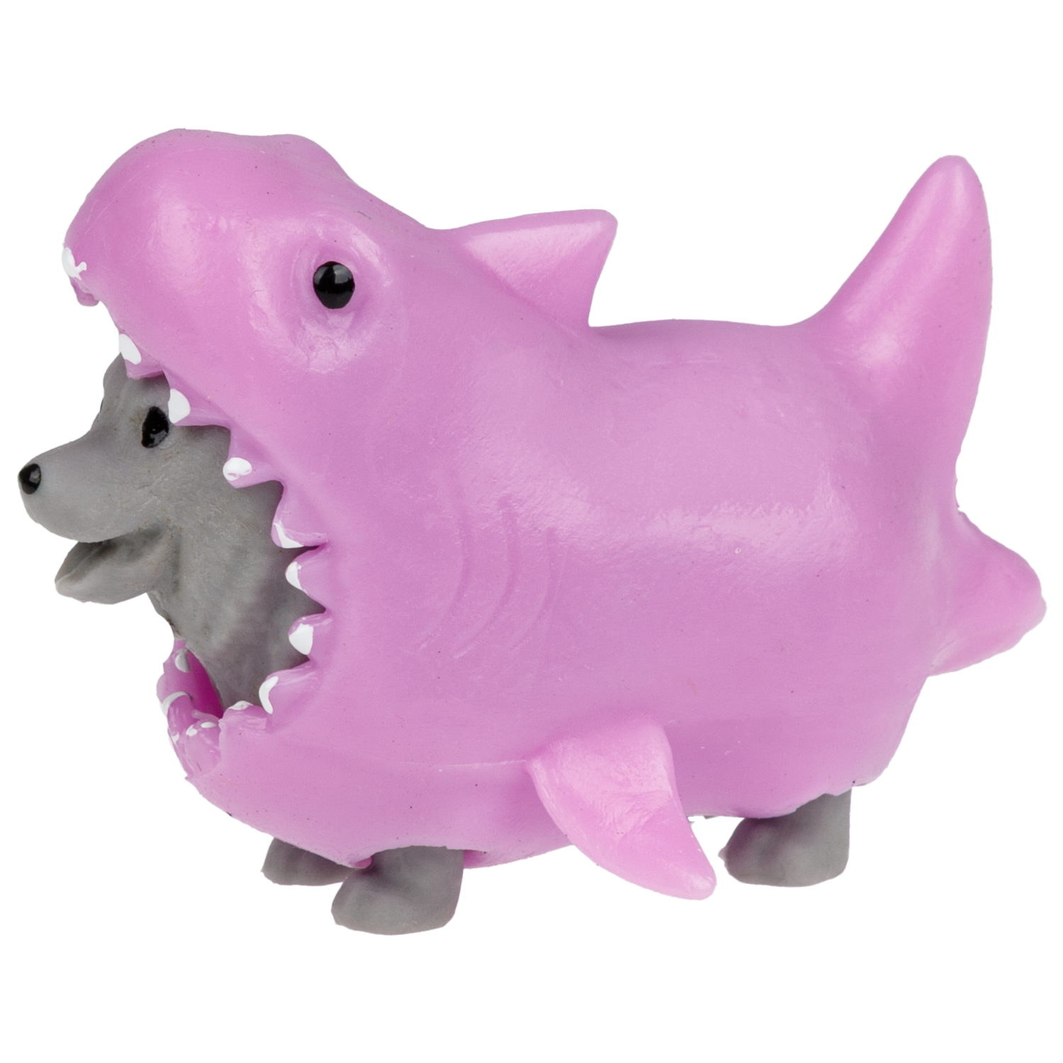 1toy "Прокачка для собачки", тянущиеся собачки в костюмчиках, мини 3,5*3,5*4 см д/б 24 шт