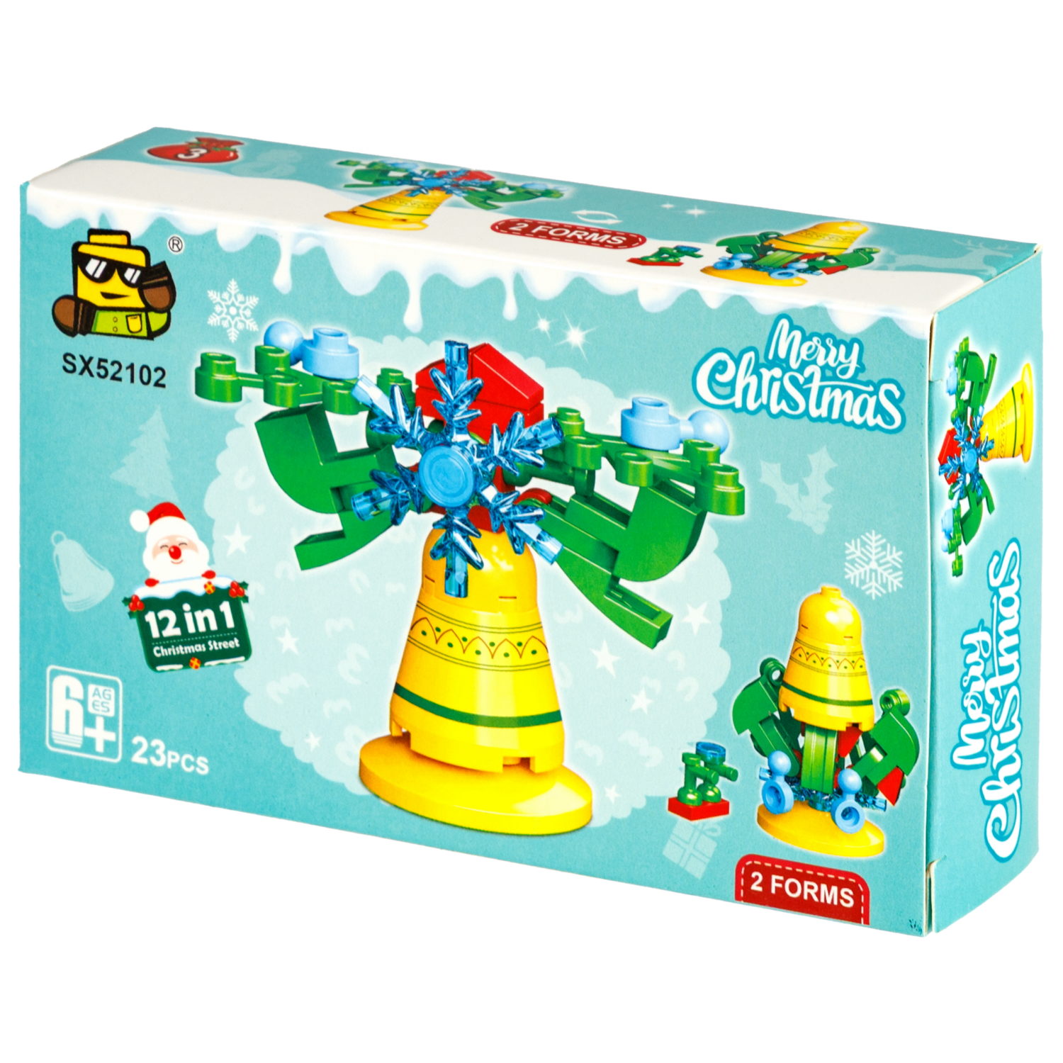 Конструктор 1TOY Blockformers С Новым годом! 12 видов, от 23 до 29 деталей