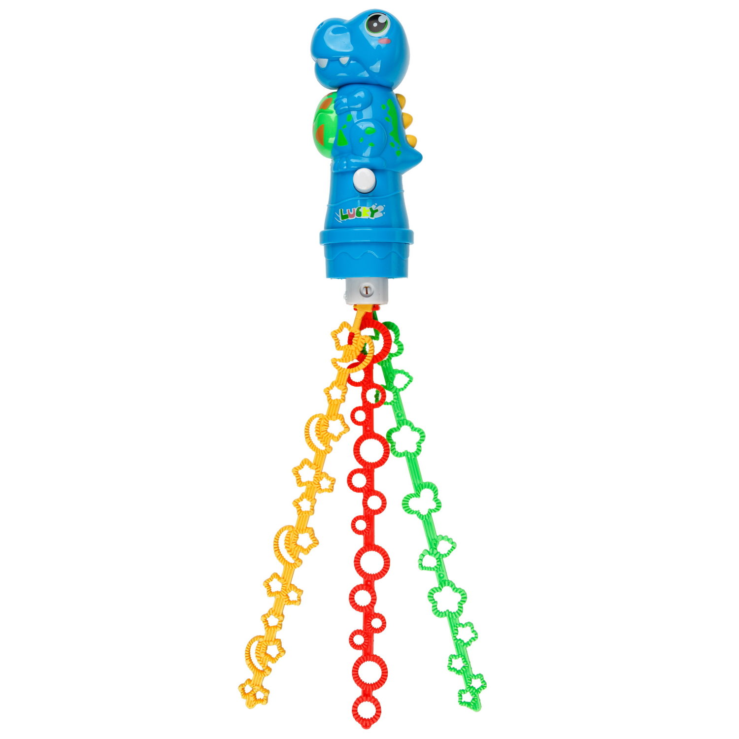 Мыльные пузыри1TOY Мы-шарики! Дракоша с веерным венчиком, 160 мл, 3 цвета в ассортименте