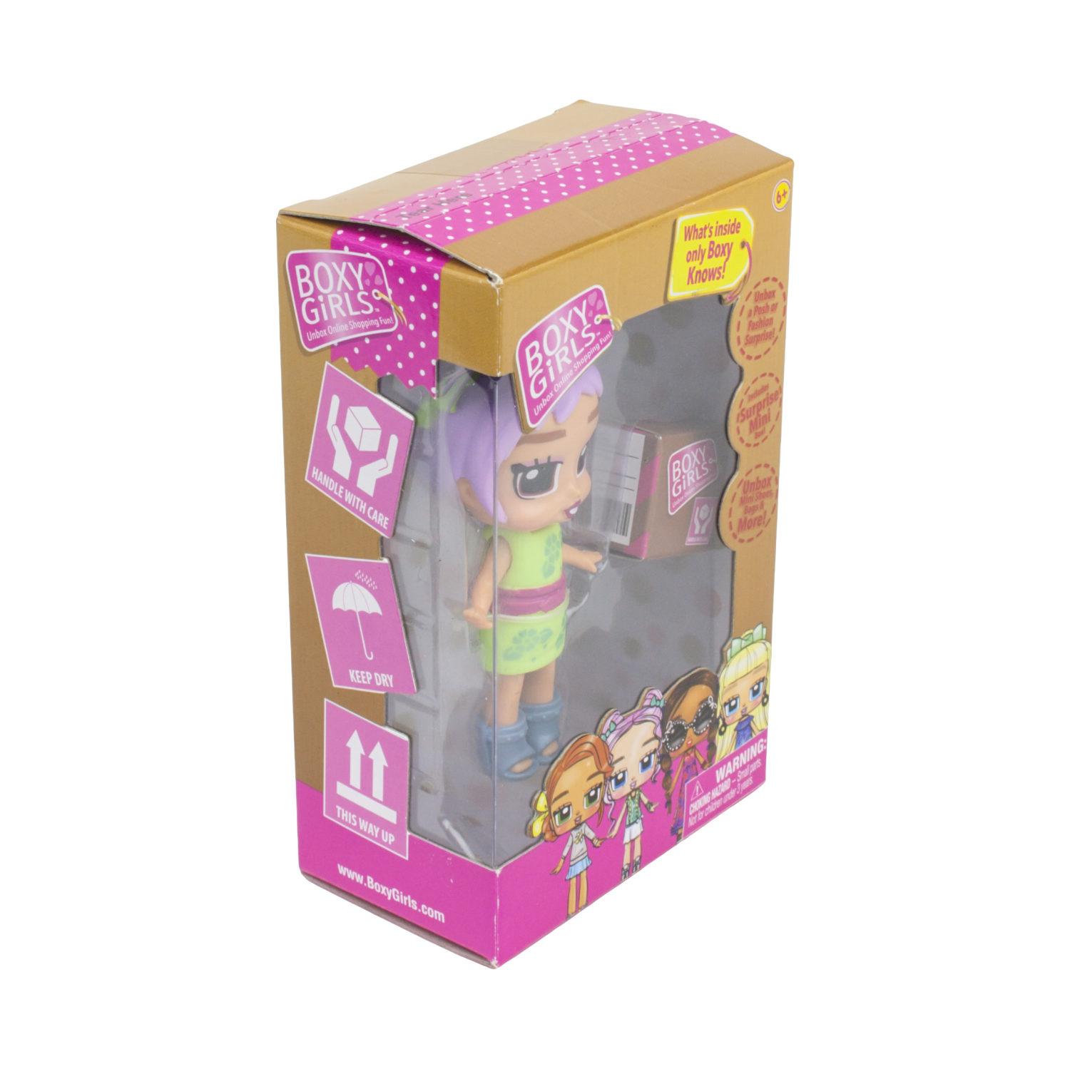 Кукла Boxy Girls MINI 8см с аксессуарами, 6 видов.