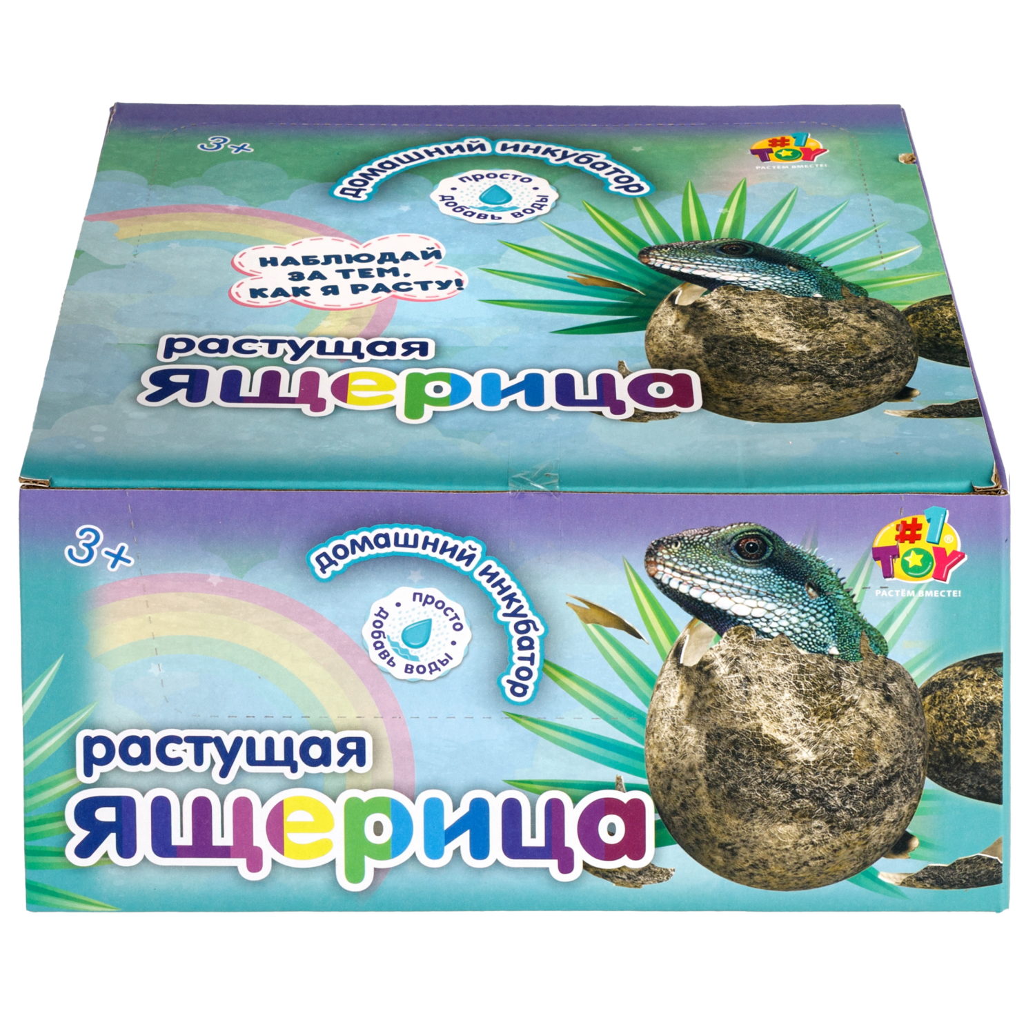 Набор для выращивания 1TOY Домашний инкубатор, растущая игрушка Ящерица