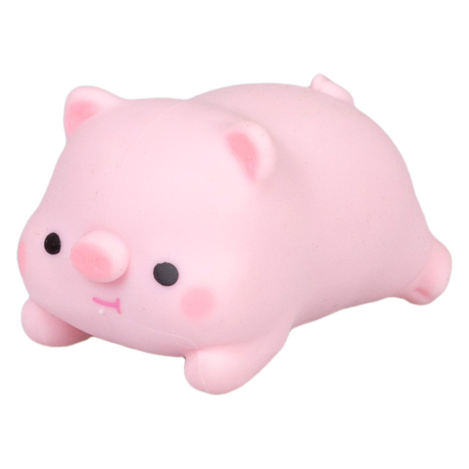 Антистресс-игрушка для рук 1TOY Крутой замес свинка, 6*7,5см