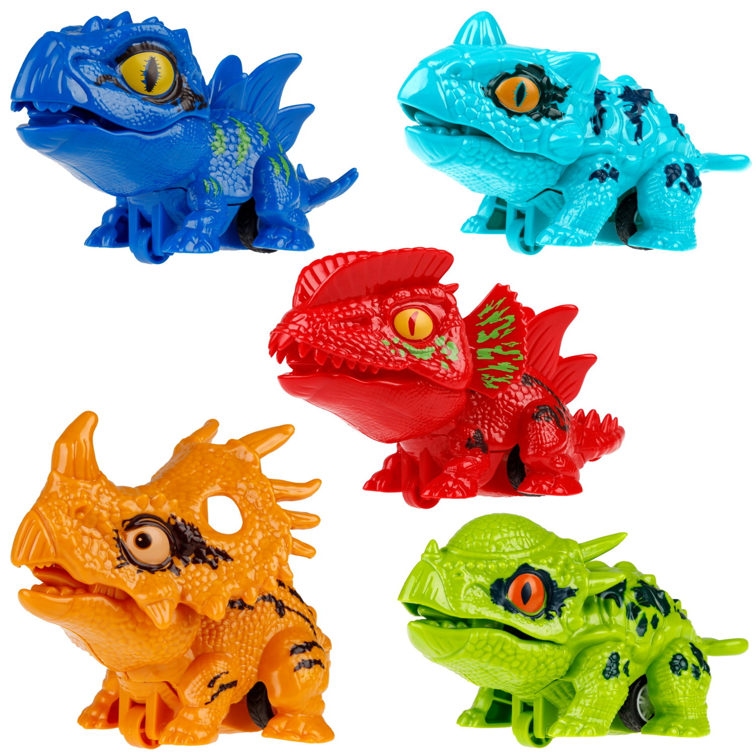 1Toy Динопарк "Мими заврики" (д/б 6 шт., в асс. 6 видов, коробка)