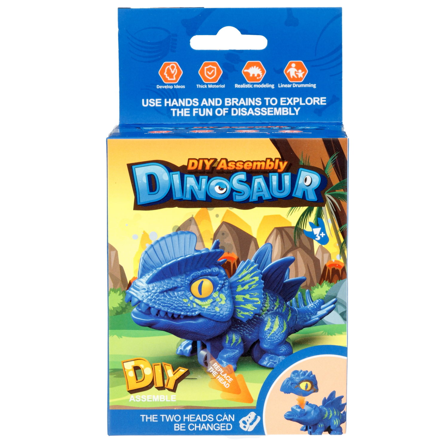 1Toy Динопарк "Мими заврики" (д/б 6 шт., в асс. 6 видов, коробка)