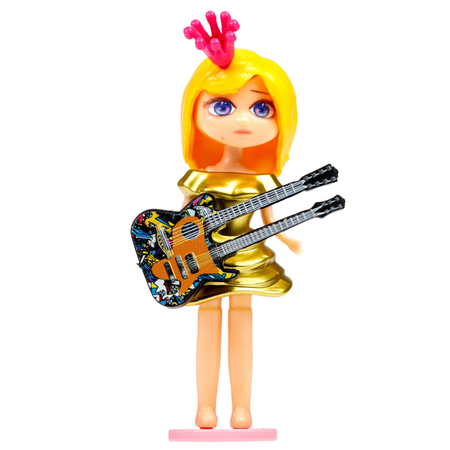 Кукла 1TOY K-POP Girls band с музыкальными инструментами, 30 видов в ассортименте