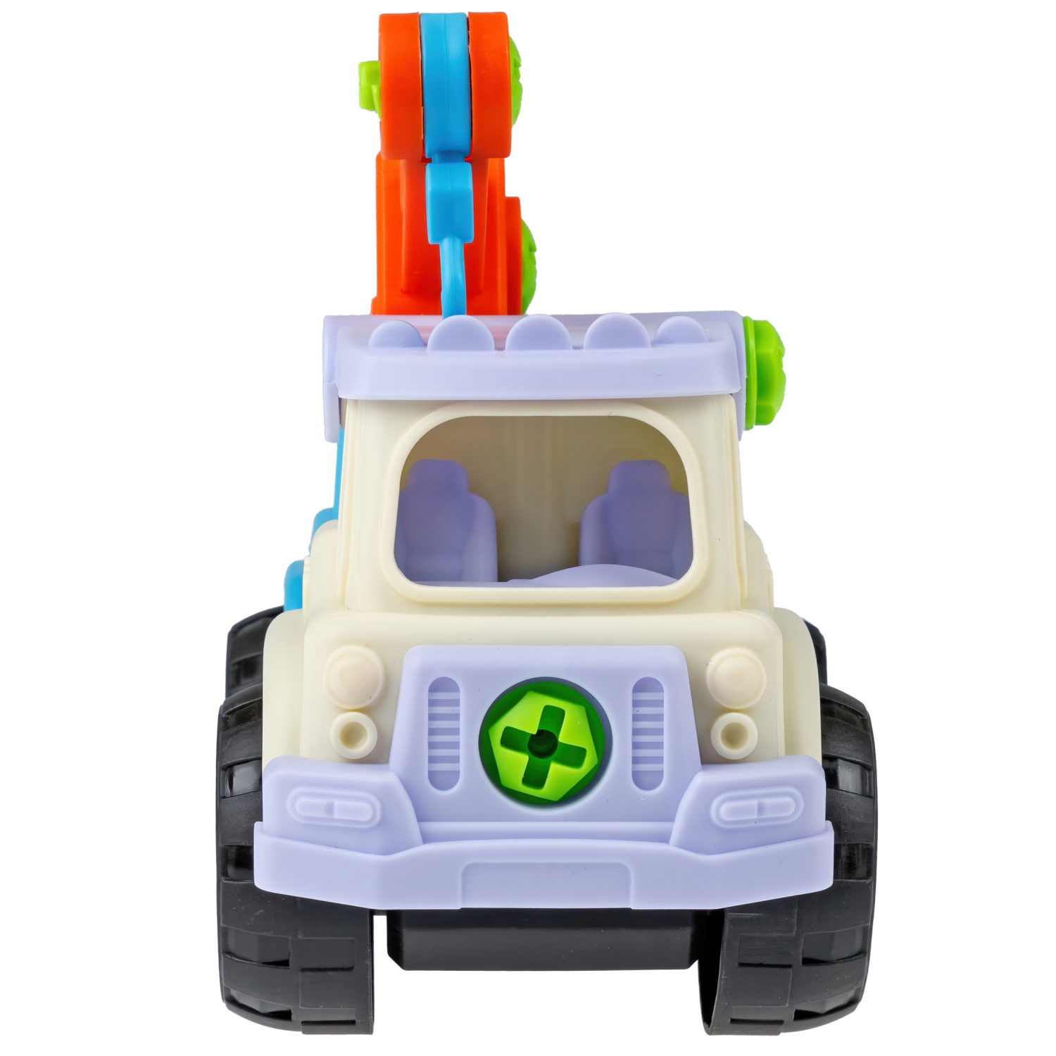 1toy Новостройка строительная техника, сборно-разборная, в асс. 4 вида (пакет)