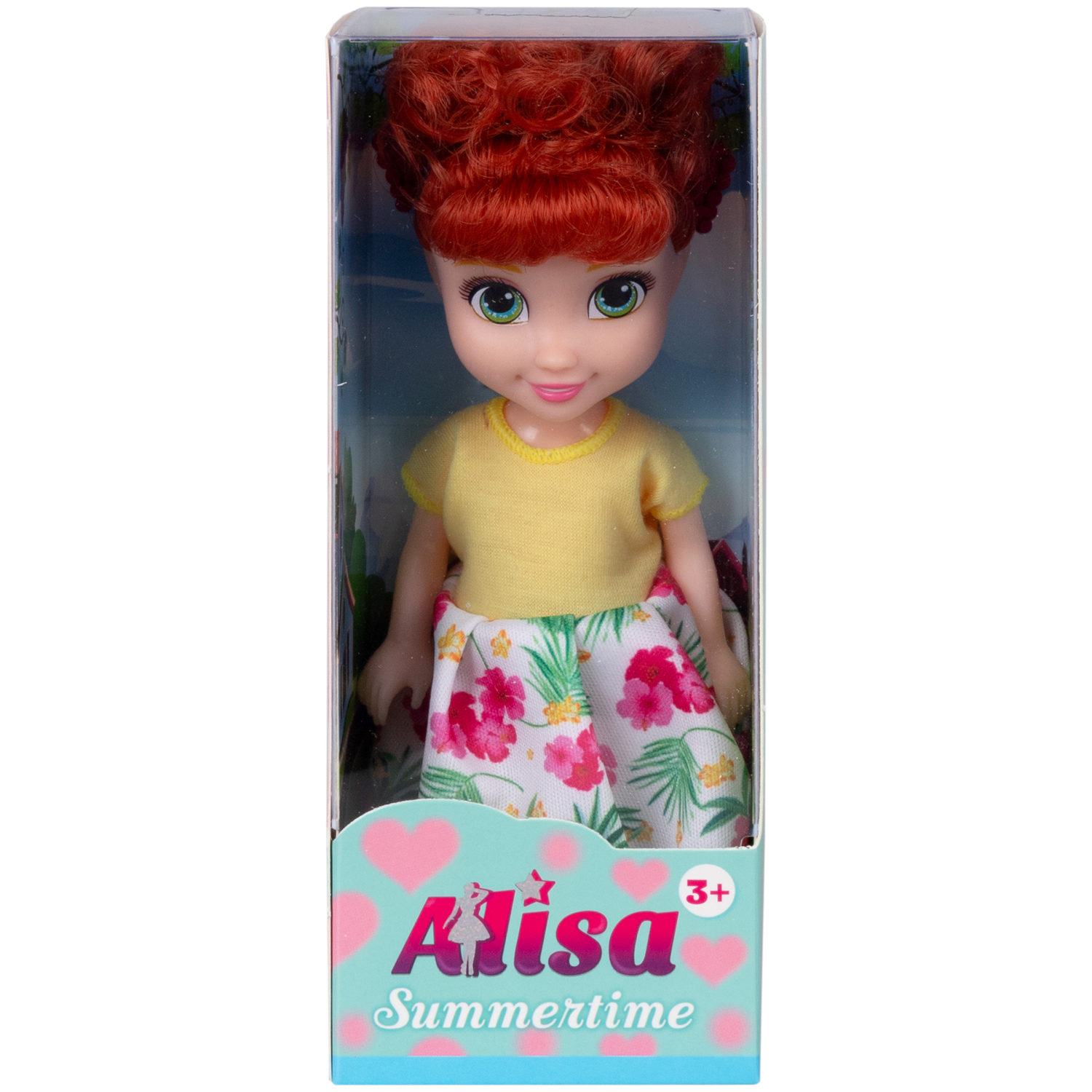 Кукла 1TOY ALISA SUMMERTIME, в платье, 16 см