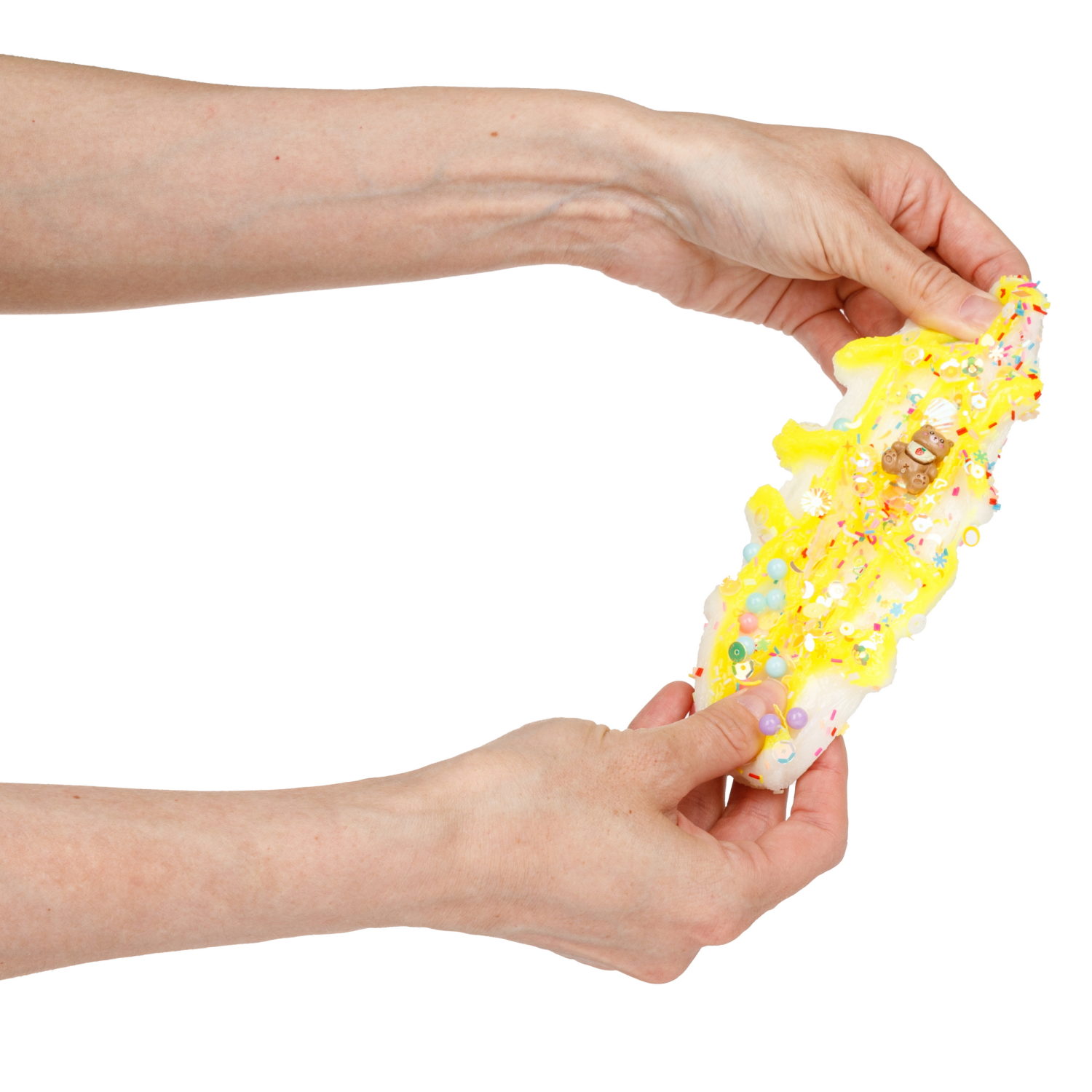 Игрушка-антистресс 1TOY Крутой замес «Няшка-вкусняшка», «Венская вафля», с колокольчиком, в ассортименте