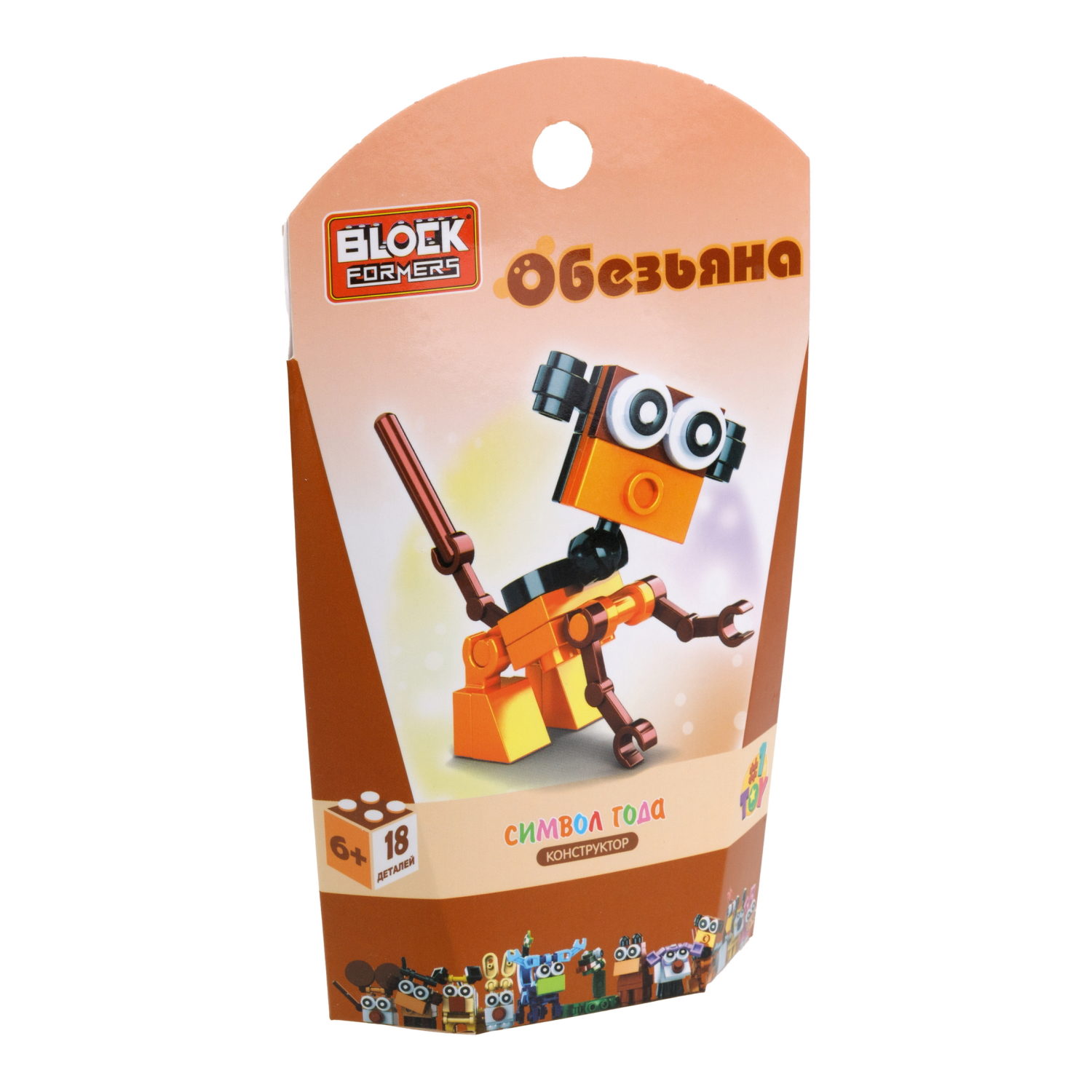 1TOY конструктор Blockformers "Символ года", 12 видов в ассортименте