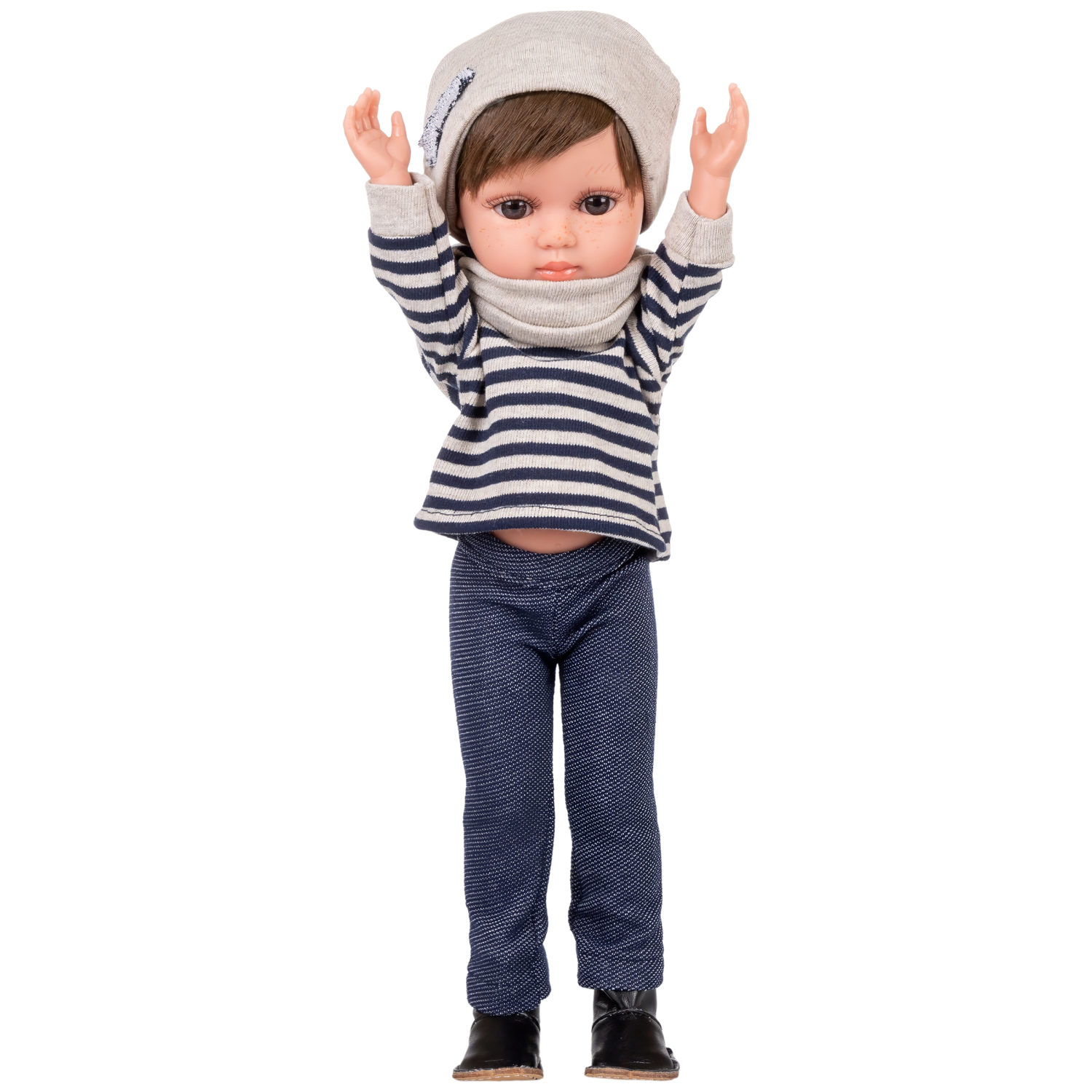 Кукла Arias ELEGANCE ALEIX виниловая, с аксессуарами, Испания, 36 см