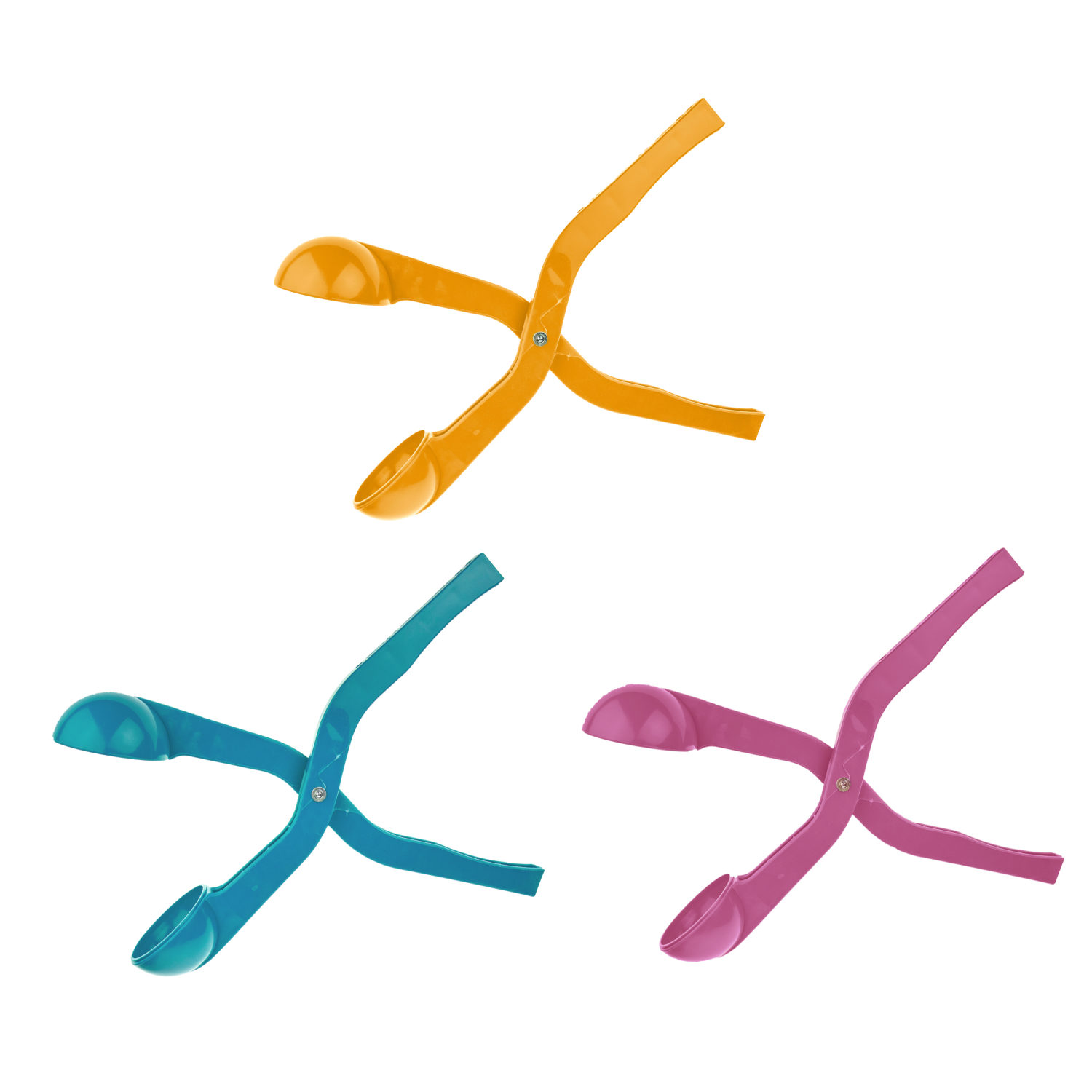 Снежколеп для зимних игр Фьюжн со съемной насадкой в форме футбольного мяча, игрушка для снега, 33 см, в ассортименте