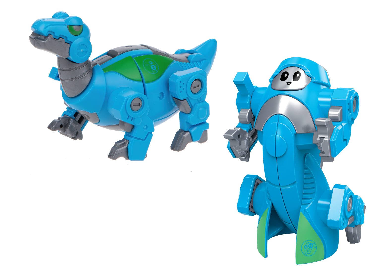 1toy Трансботы "Робозавры" (д/б 6 шт., в асс. 6 видов, из 6 шт. собирается большой робот)