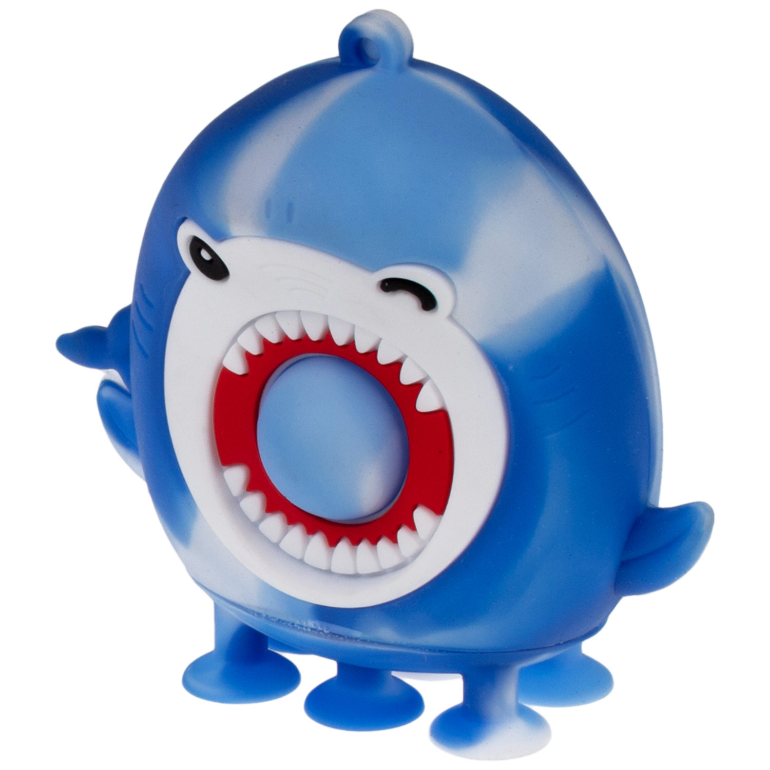1TOY Жмяка Hit Pop It "Акулы" на присосках 8,5х4х7 см, 4 вида в ассортименте