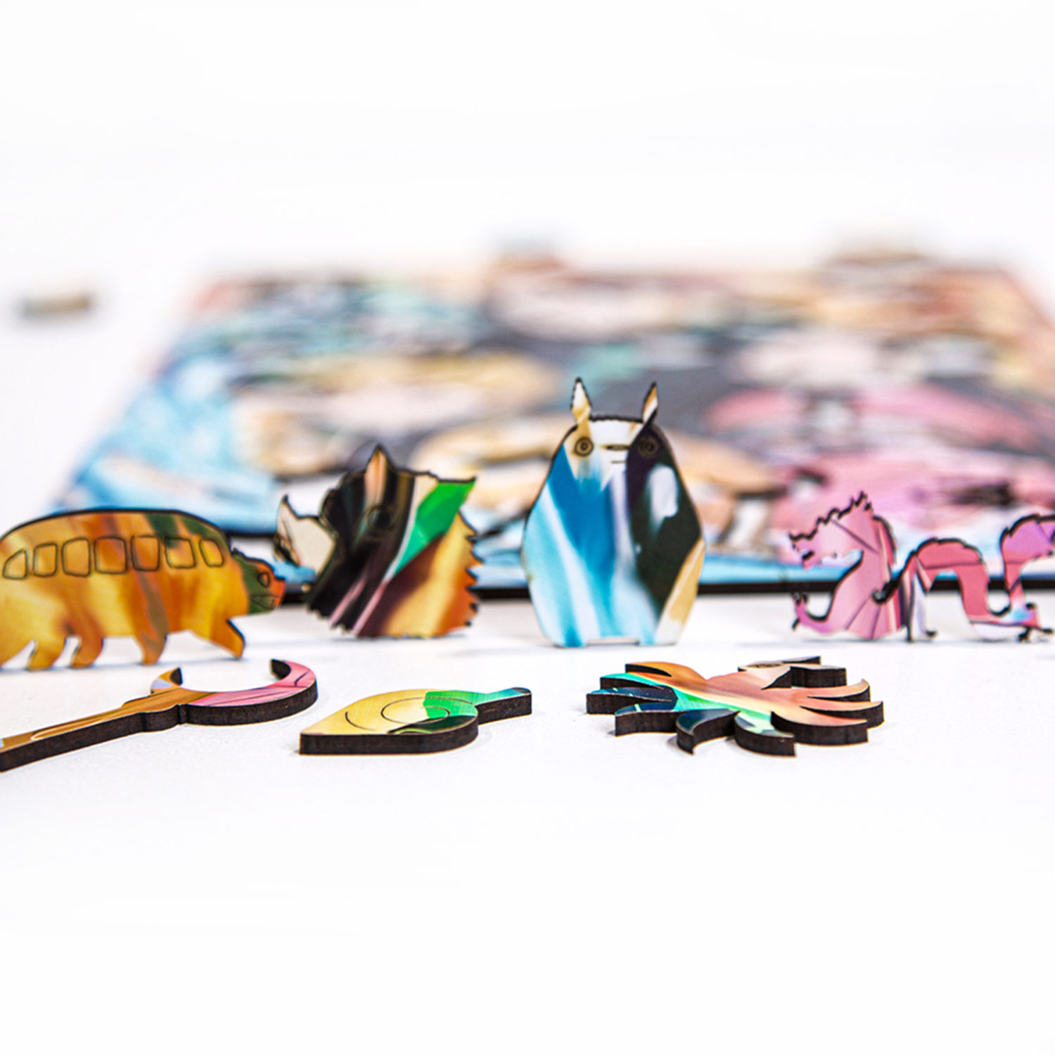 Деревянные пазлы Collection Animation, Клинок рассекающий демонов, 110 деталей, 20х29 см, 7+