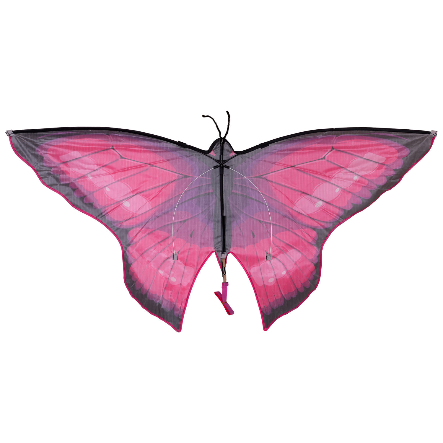 Воздушный змей 1TOY Бабочка 142x68х148 см, леер 50 м