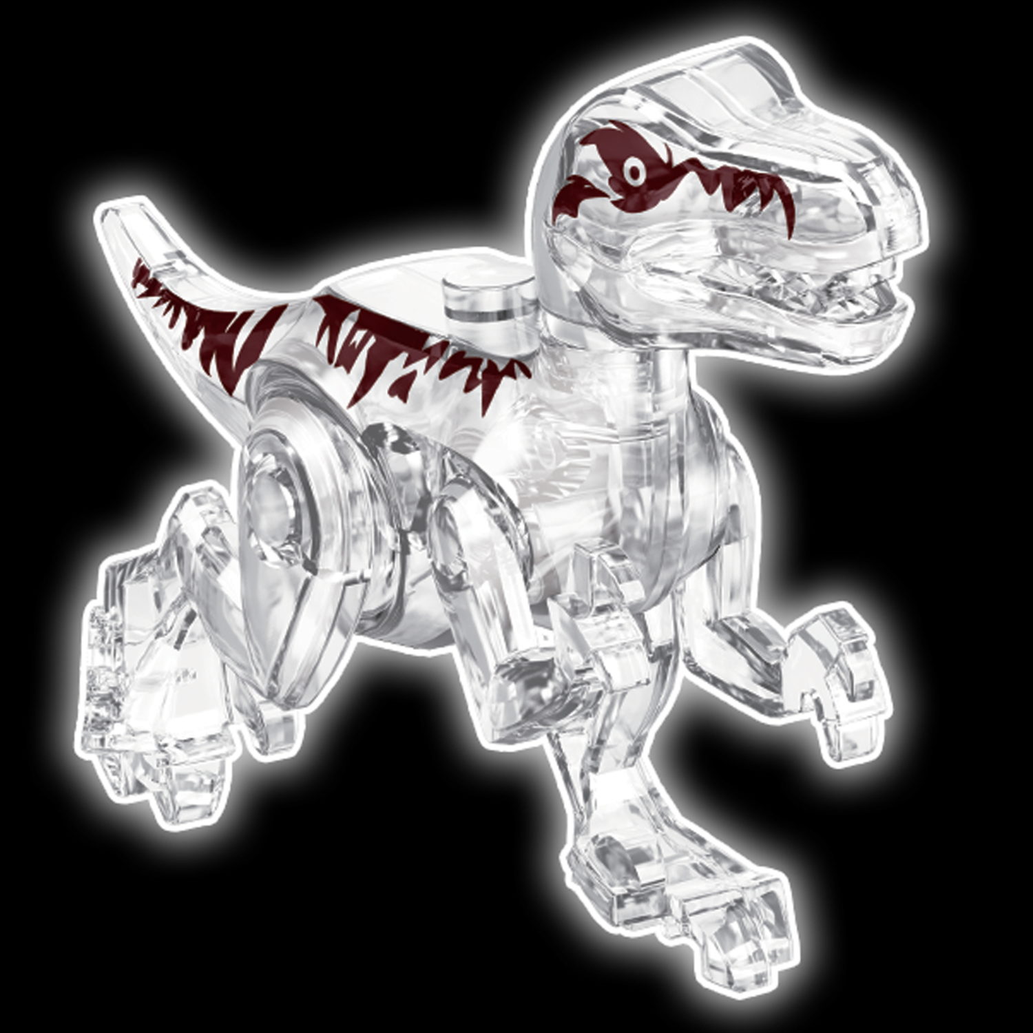 Конструктор 1TOY Blockformers Люминозавры, 8 видов