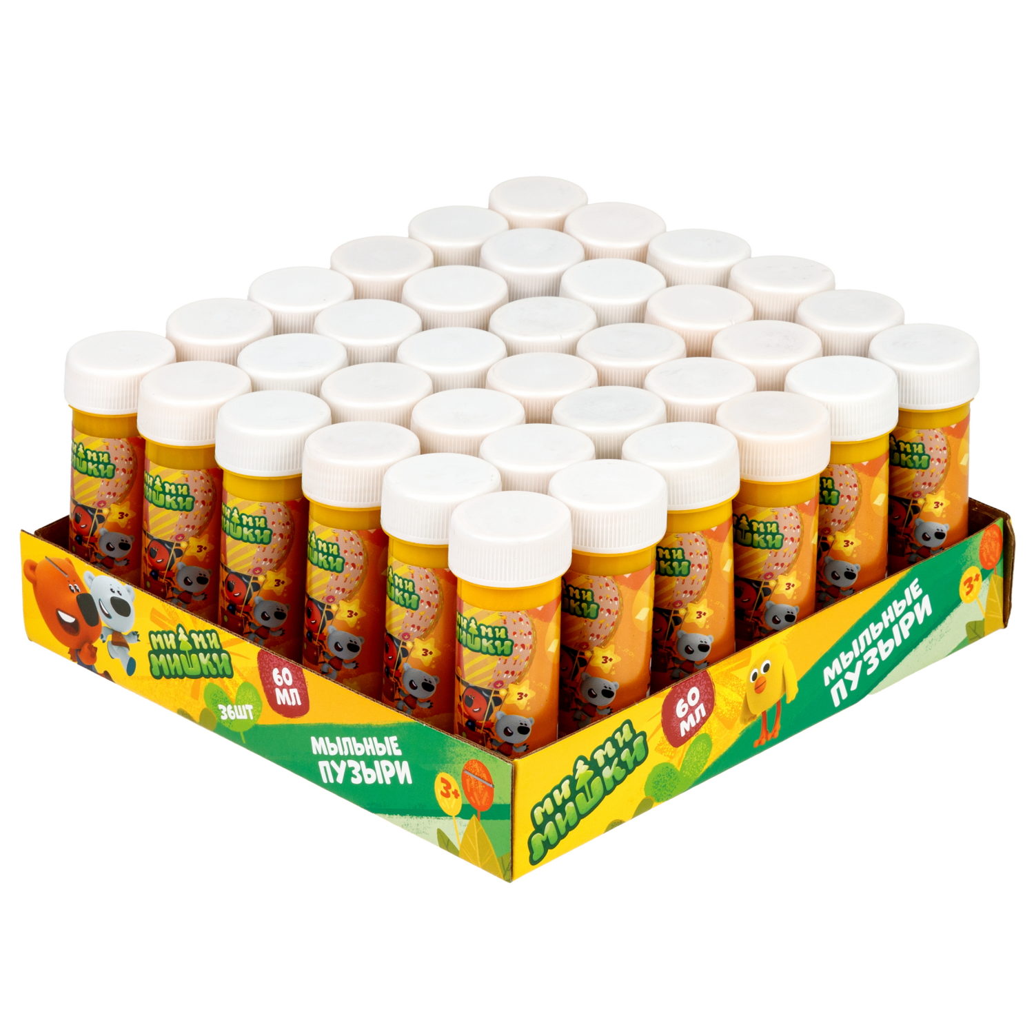 Мыльные пузыри 1TOY Ми-ми-мишки, 60 мл