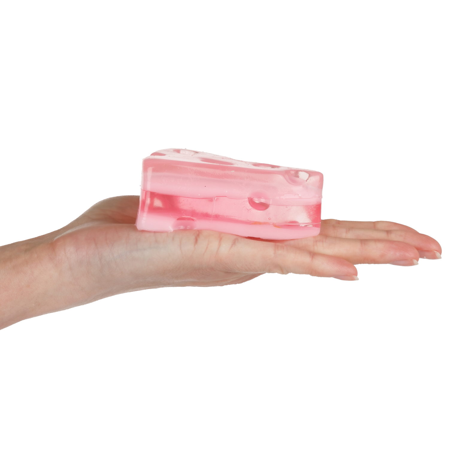 Игрушка-антистресс 1TOY Крутой замес Супергель «Сыр», красный