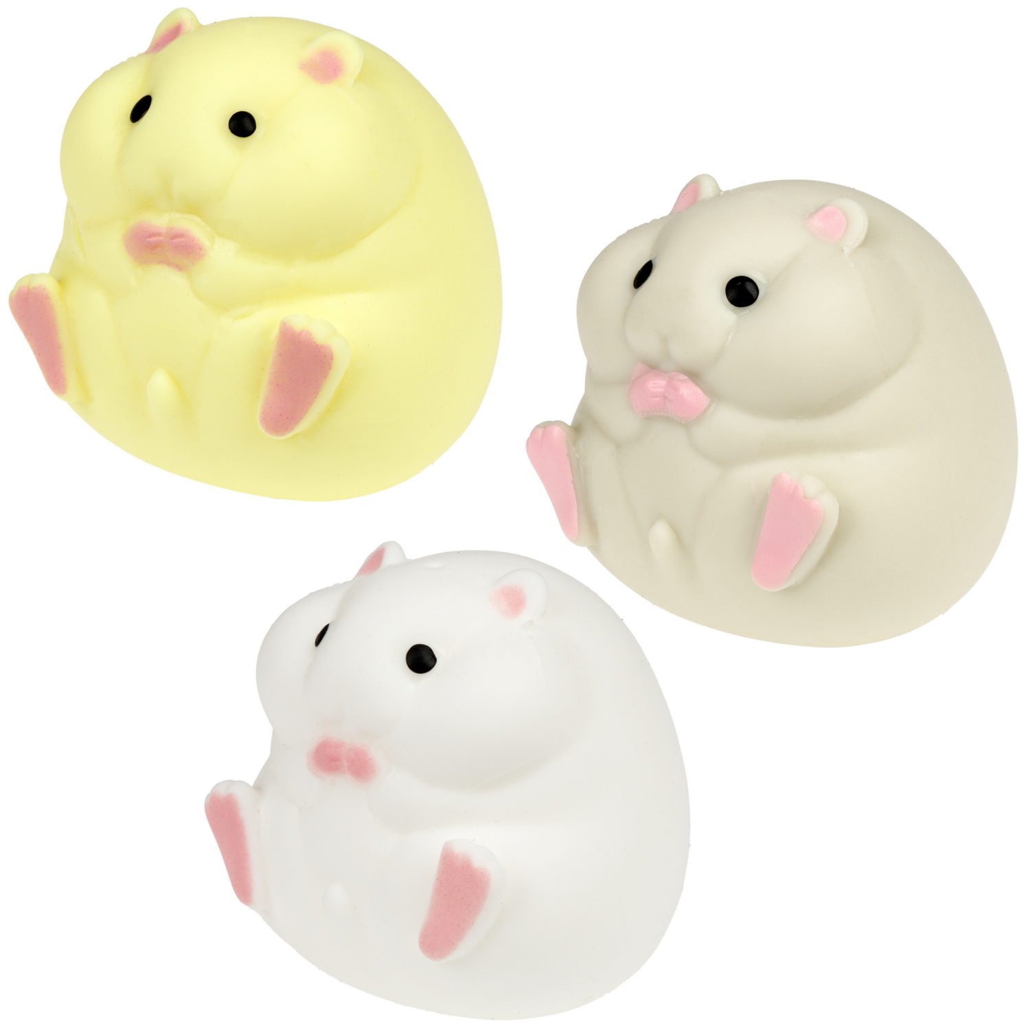 Антистресс-игрушка 1TOY Крутой замес хомяк, 6,5х5,5х5 см, в ассортименте