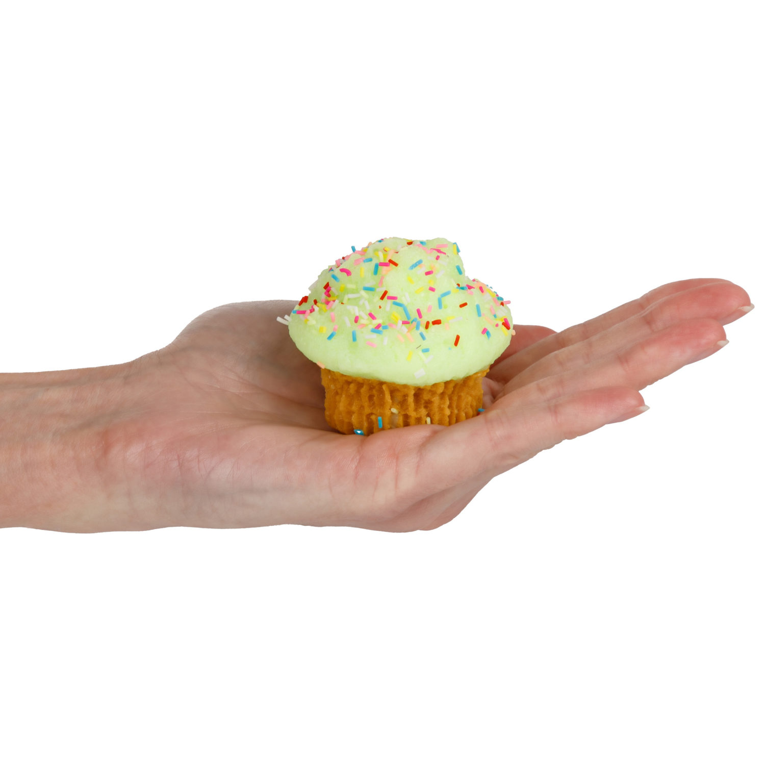 Игрушка-антистресс 1TOY Крутой замес «Няшка-вкусняшка», «Кекс с посыпкой», с колокольчиком, в ассортименте