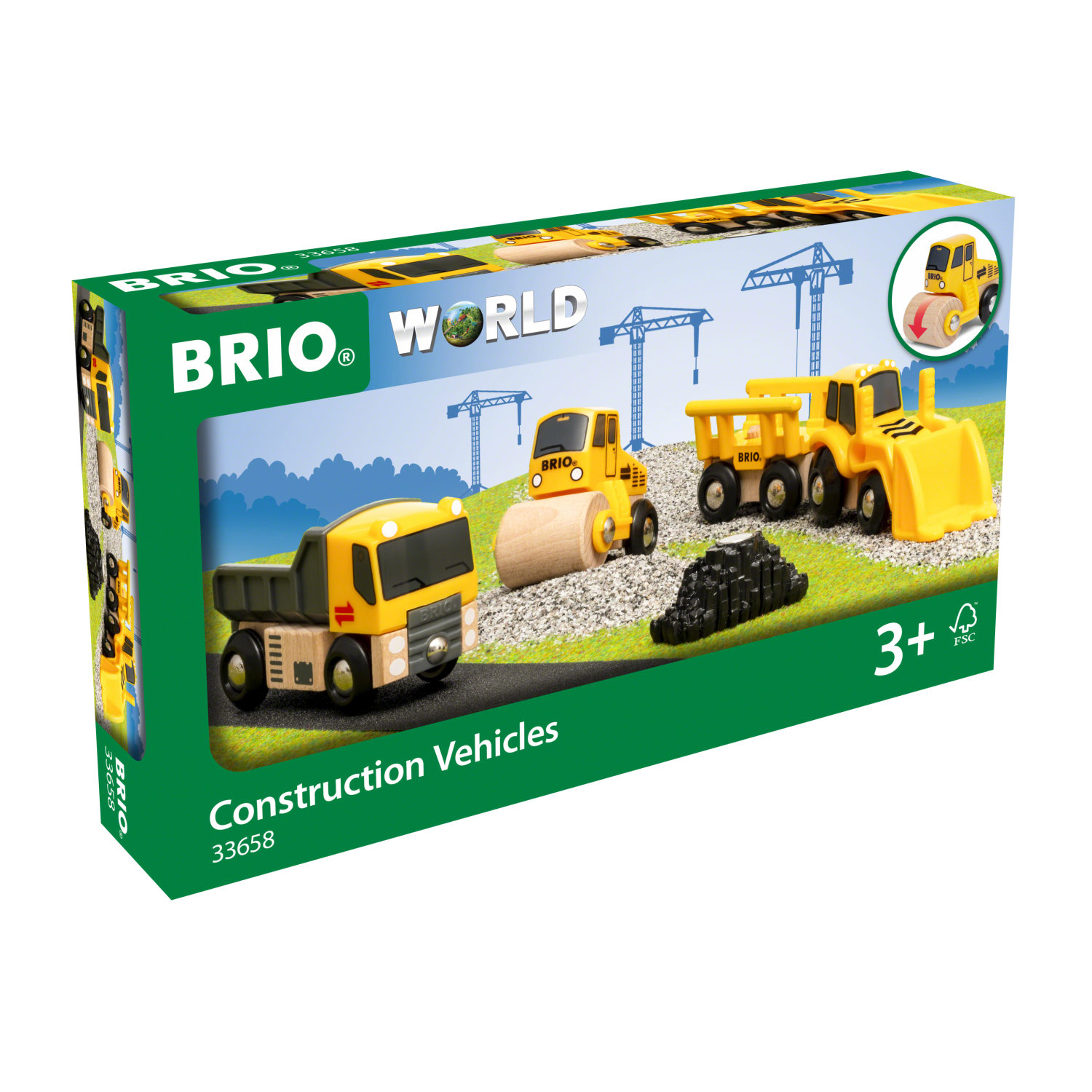 BRIO Набор строительной техники,5 эл., 27х5х15см