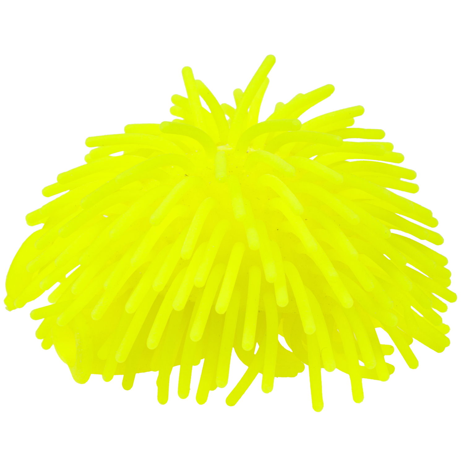 Игрушка ДУТИКИ 1TOY Ёжик йо-йо, максимальный размер 20 см, жёлтый