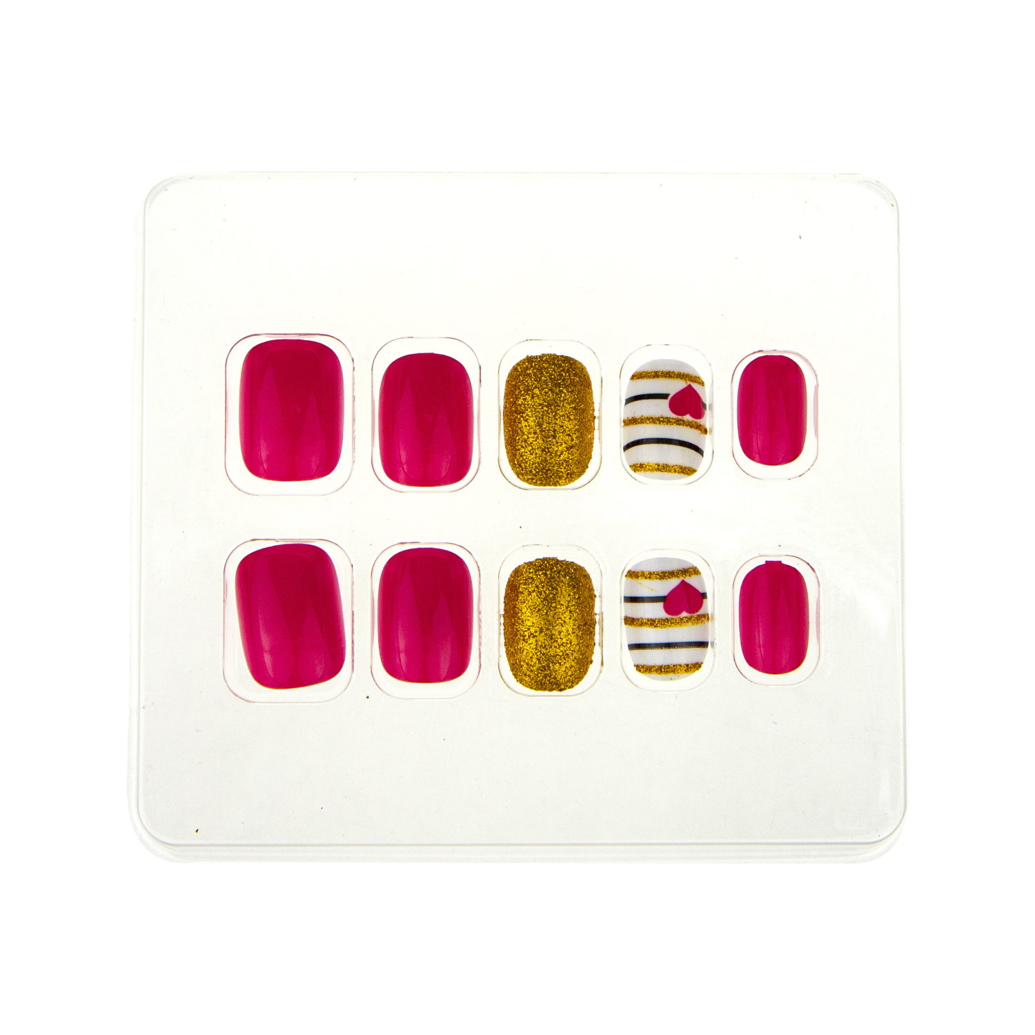 Набор LUKKY Нэйл-Арт накладные ногти Secret Heart