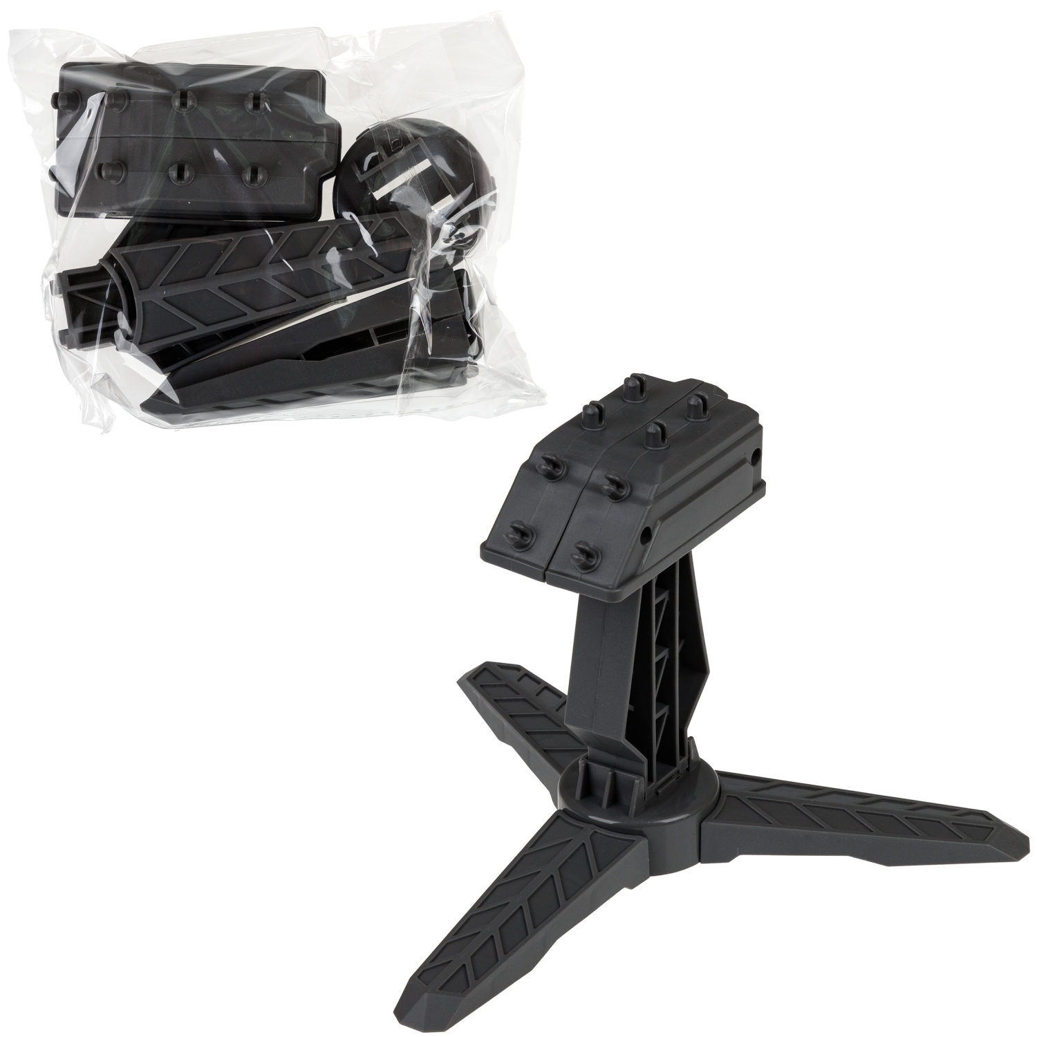 1TOY NEXTREME Гибкий трек, 24 детали, 2 стойки, 1 крепеж к столу